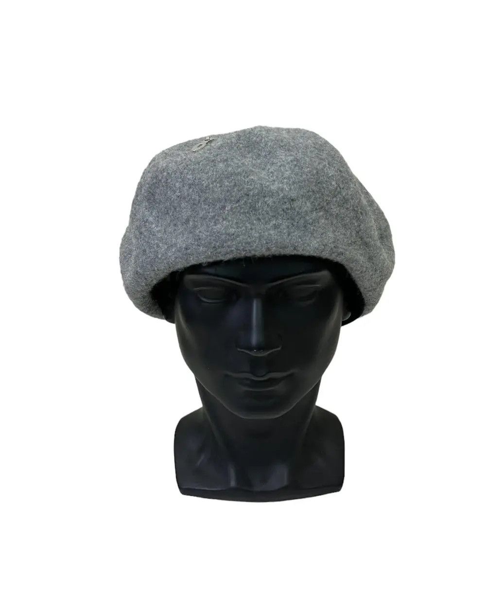 Japanese Brand × Seditionaries Japanese Brand Seditionaries Gothic Zipper Beret Hat Size ONE SIZE - 1 Thumbnail
