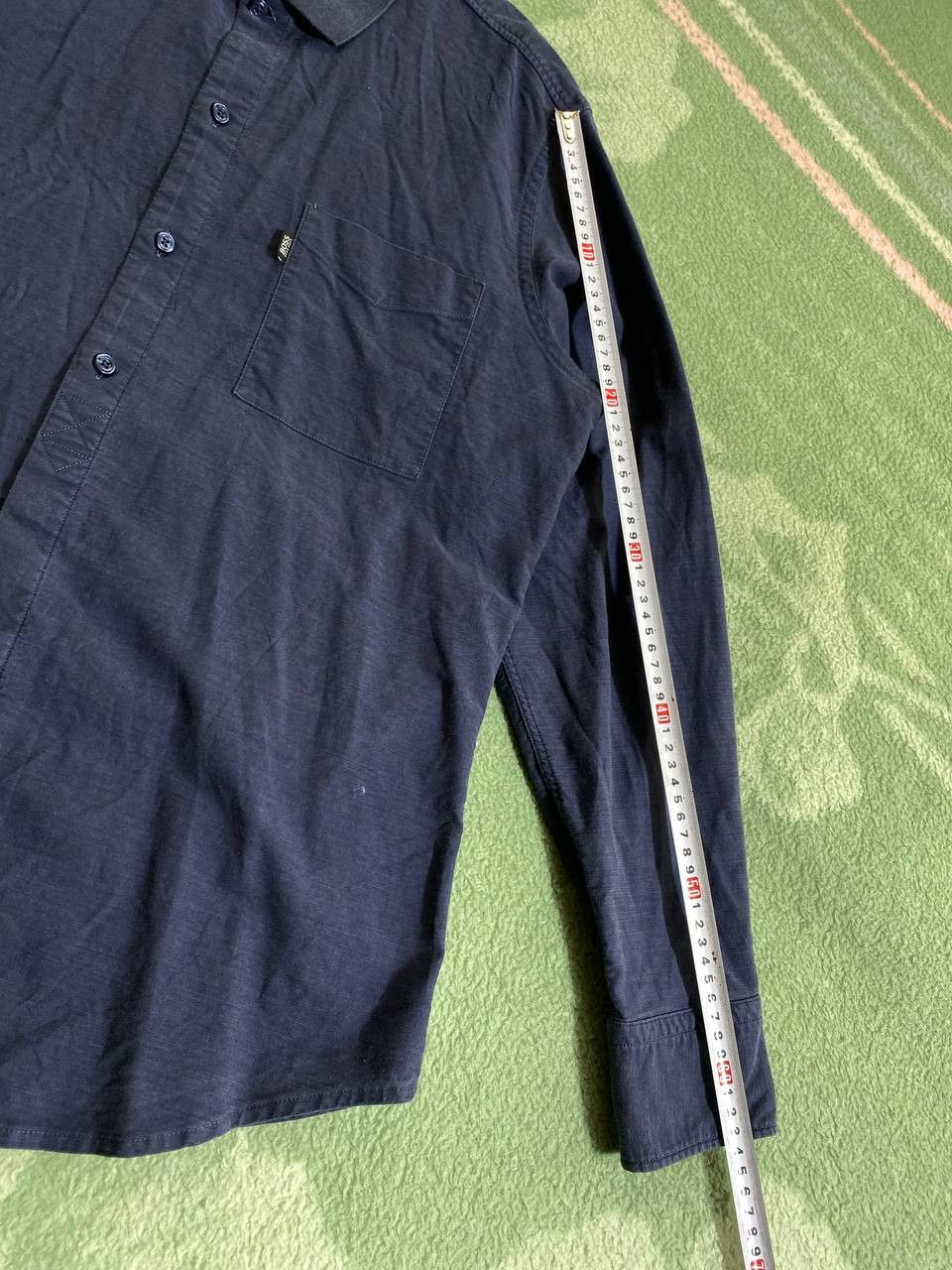 Flannel × Hugo Boss × Vintage Vintage Hugo Boss Corduroy Flannel Shirt Travis style Size US L / EU 52-54 / 3 - 7 Thumbnail