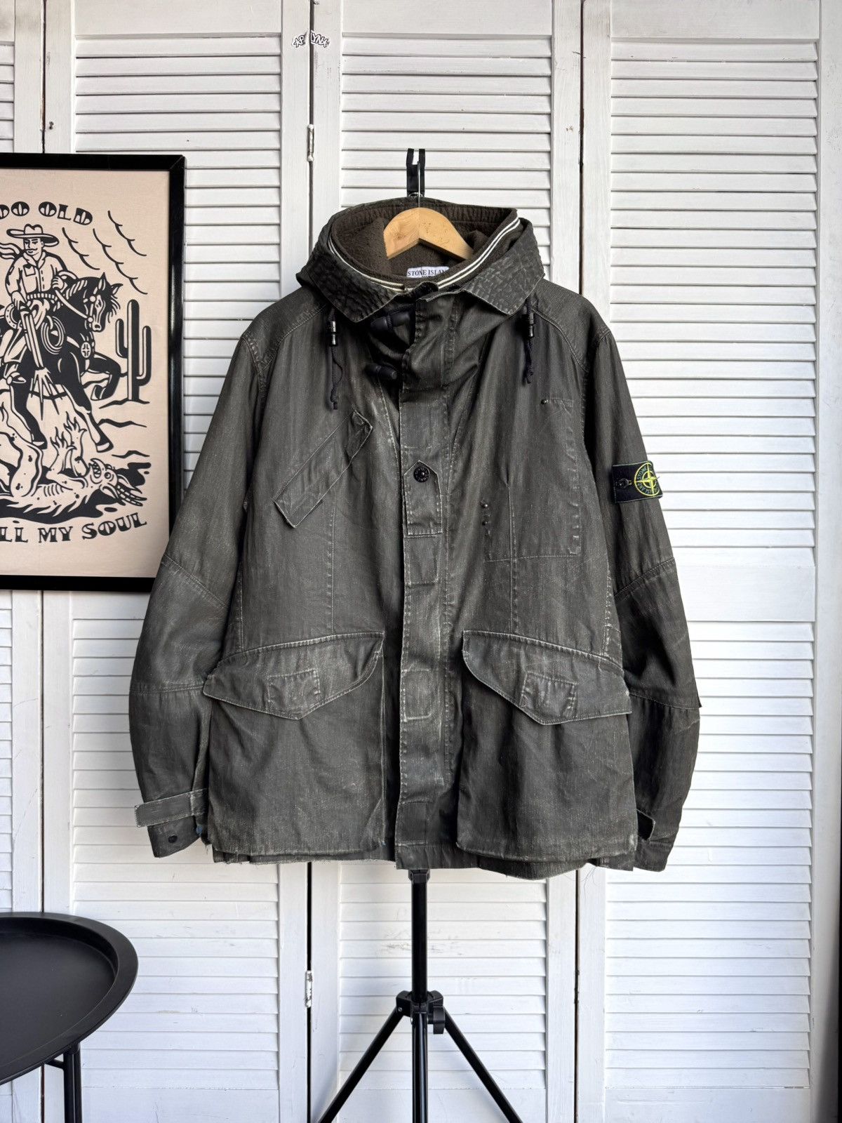 Stone Island × Vintage Archive Stone Island Liquid Reflective