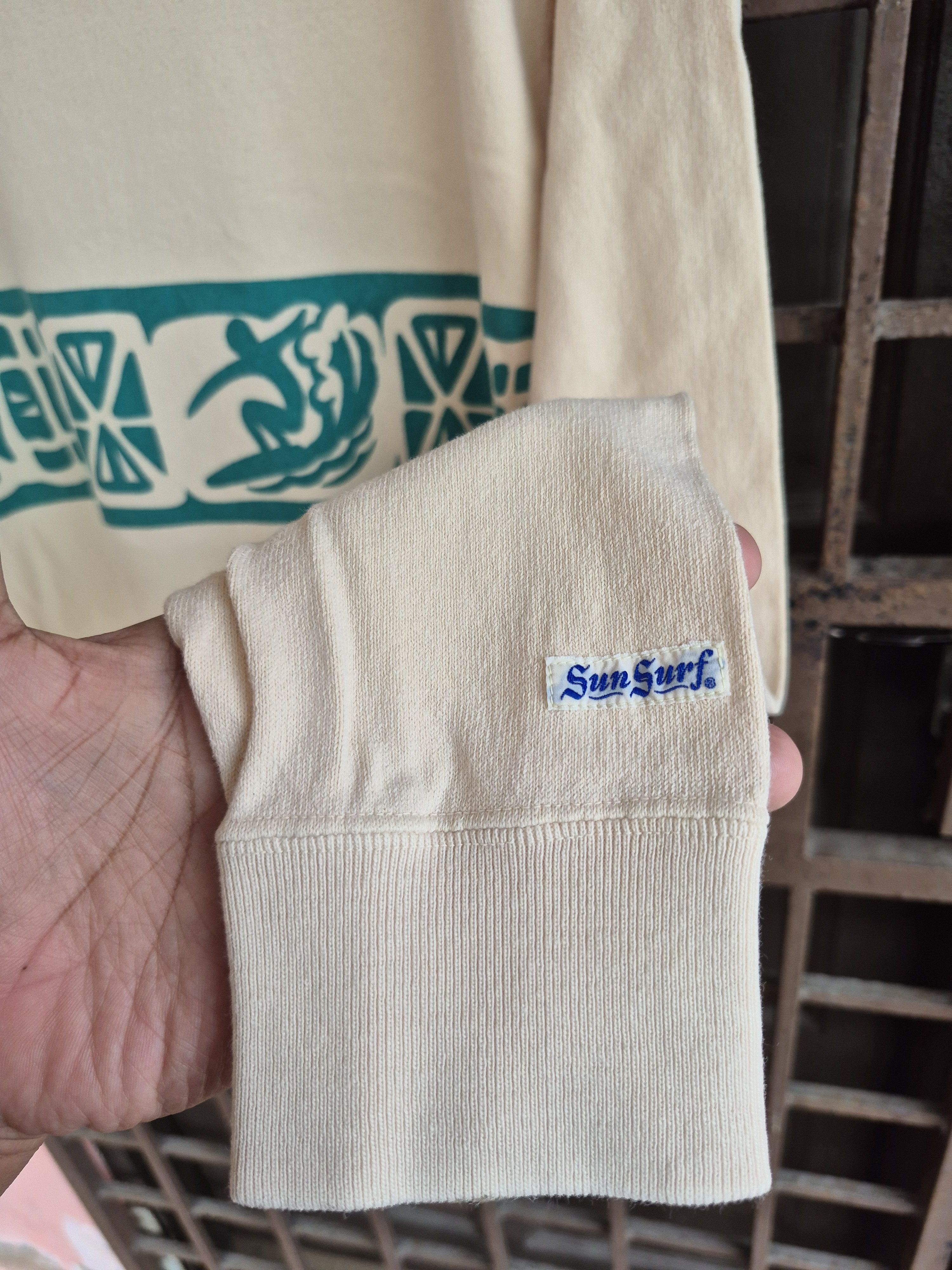 Sun Surf 🔥Vintage 90s Sun Surf Hawaii Sweatshirt Size US L / EU 52-54 / 3 - 4 Thumbnail