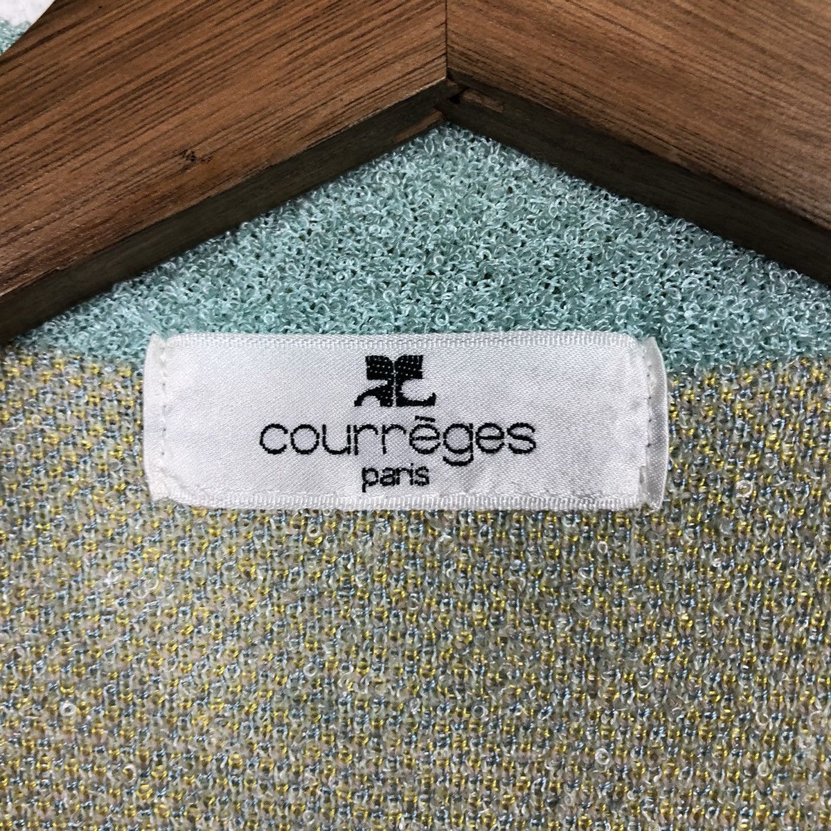 Japanese Brand 📌Vintage Tweed Jacket Design Courreges Paris Issey Miyake Size M / US 6-8 / IT 42-44 - 18 Thumbnail