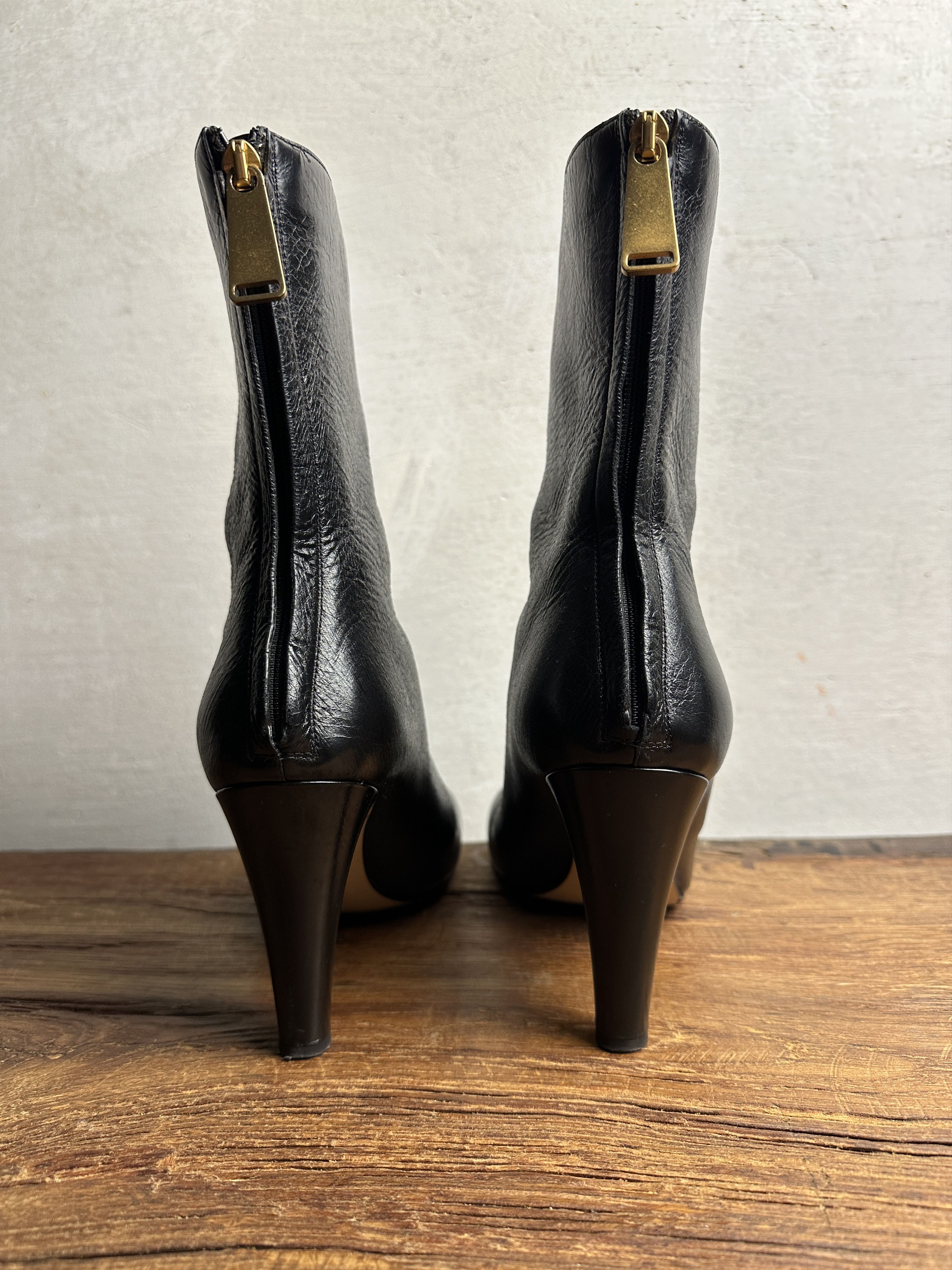 Bottega Veneta Bottega Veneta Squared Toe LAVILLE Nappa Boots Size US 8.5 / IT 38.5 - 4 Thumbnail