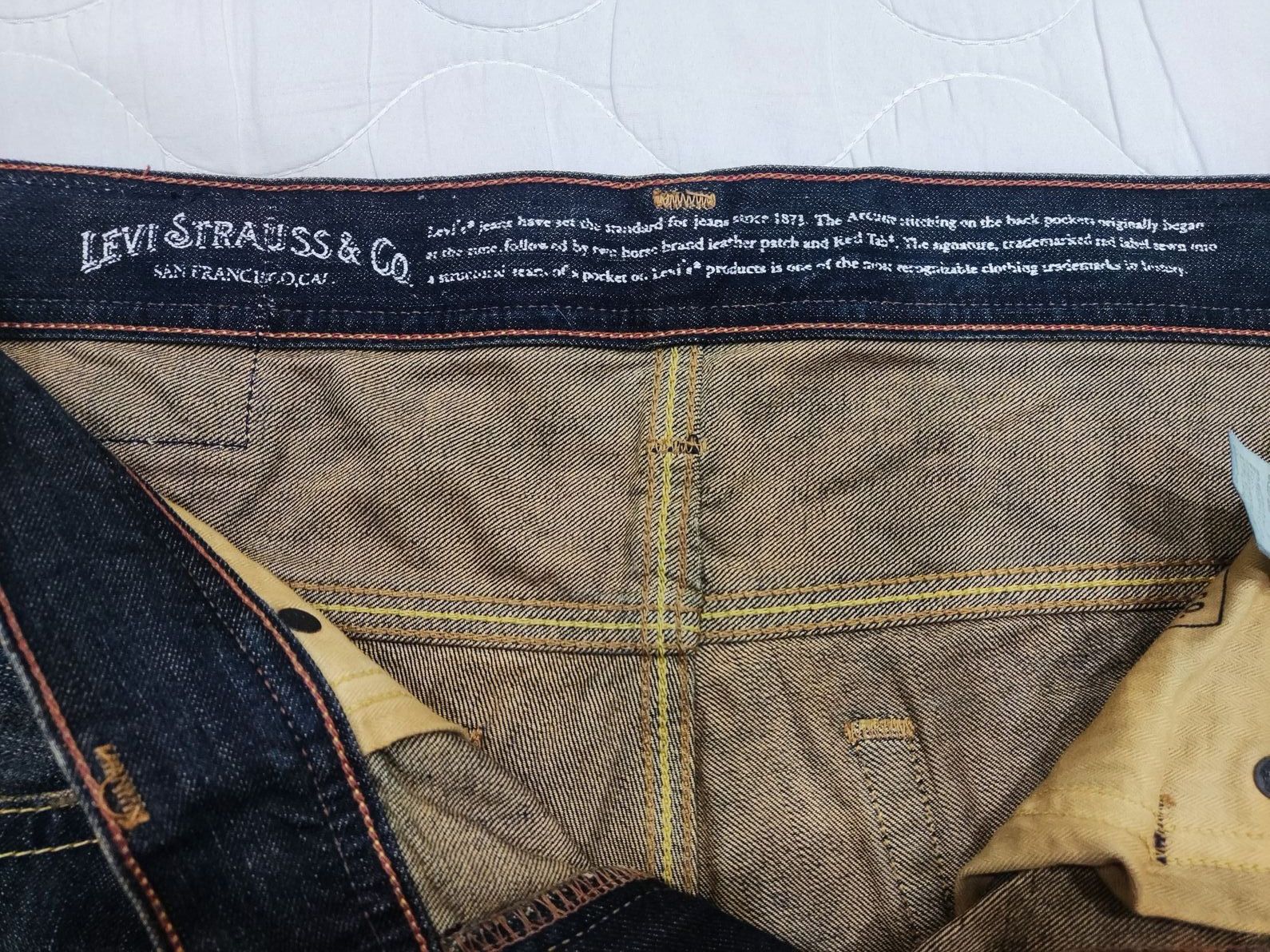 Levi's × Vintage Levi's Wideleg Jeans Women Vintage Size 34" / US 12 / IT 48 - 4 Thumbnail