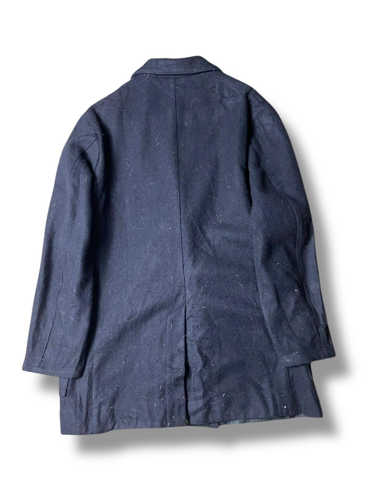 Japanese Brand T.W.W Glassgow Scotland Double Breasted Coat (156) Size US S / EU 44-46 / 1 - 4 Thumbnail