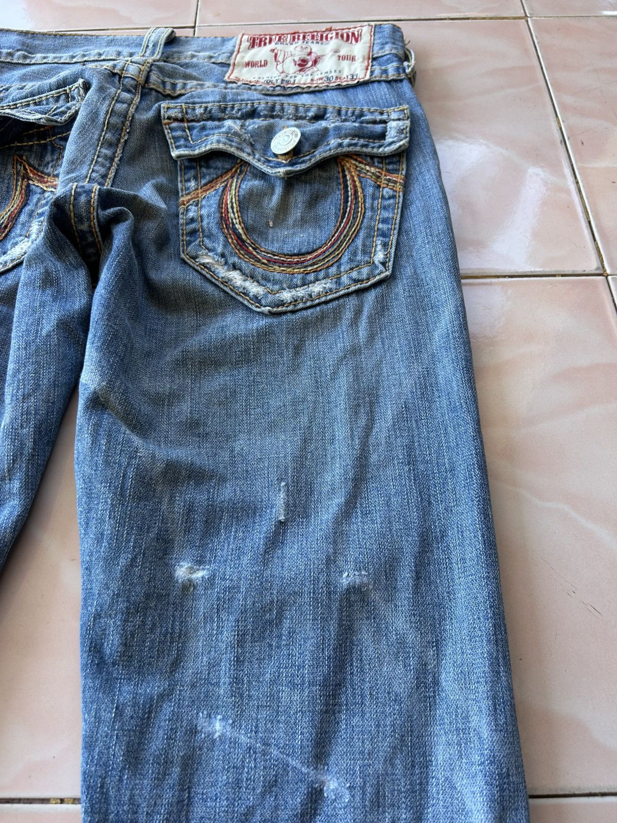 True Religion True Religion Joey Big T Bootcut Flare Jean Size US 30 / EU 46 - 6 Thumbnail