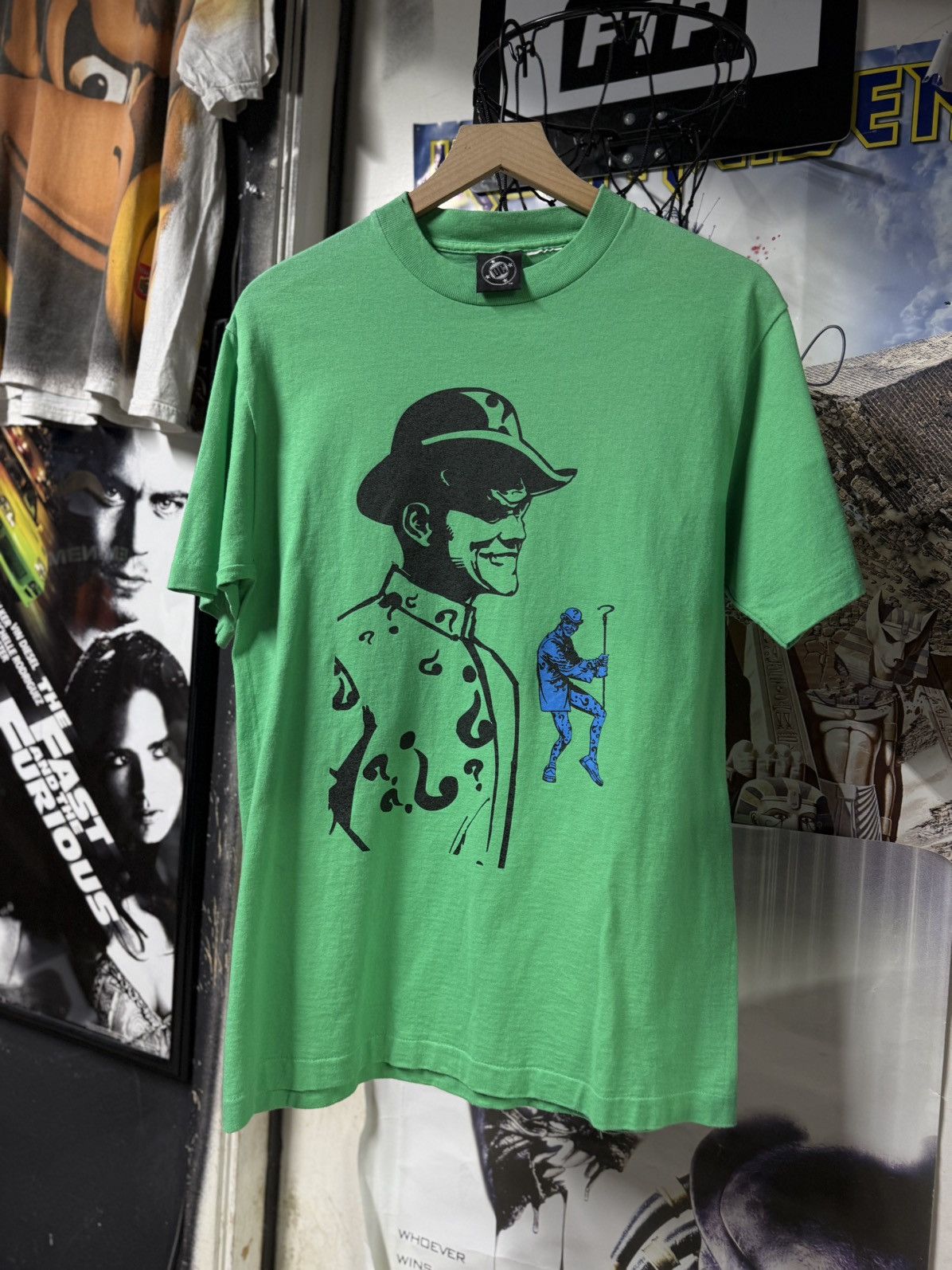 Vintage Vintage 90’s Riddler T-Shirt Vtg Dc Comics Batman Tee Medium Size US M / EU 48-50 / 2 - 1 Thumbnail