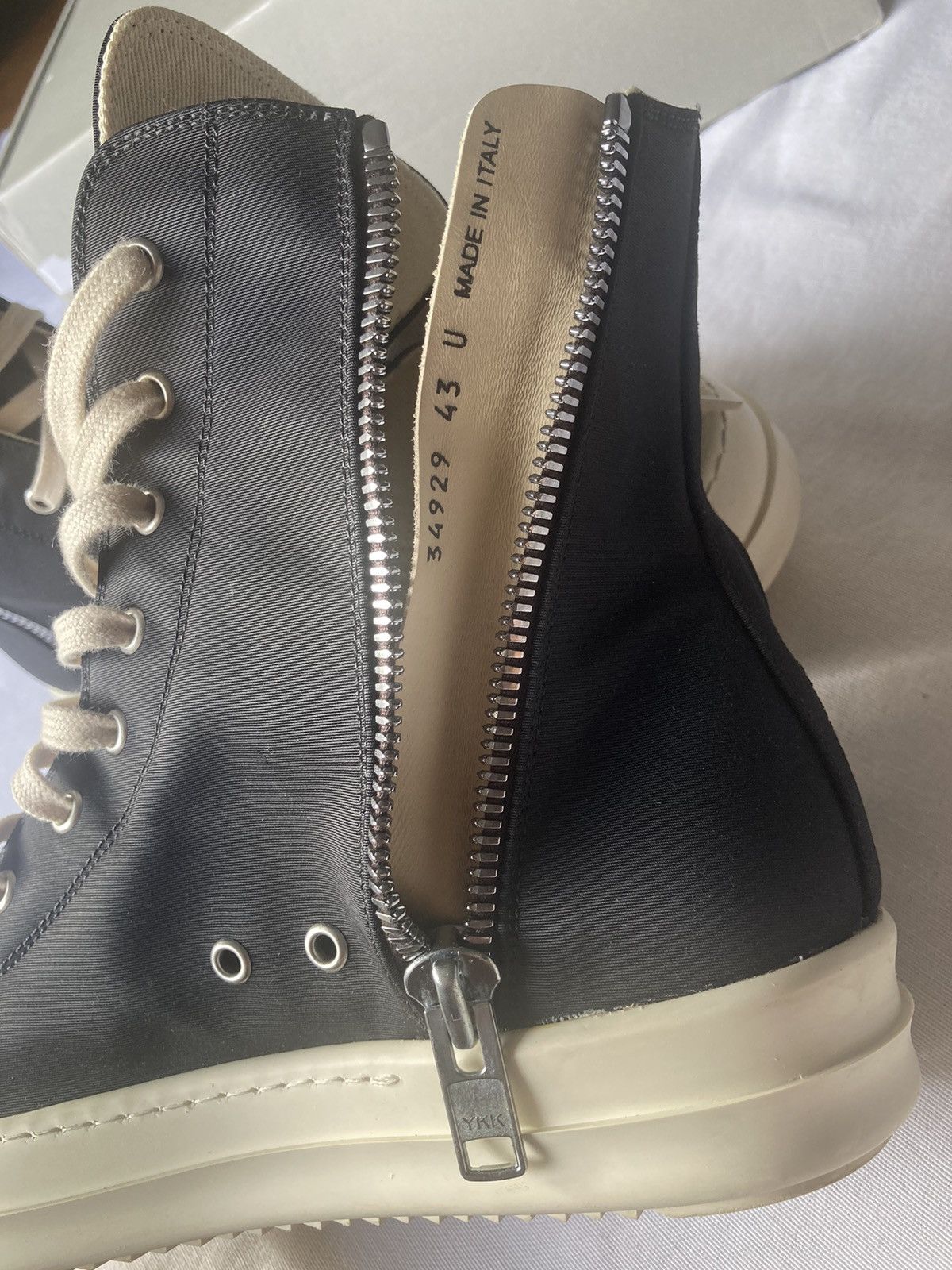 Rick Owens Rick Owens DRKSHDW Cargo Pocket Ramones Sneaker Size US 10 / EU 43 - 10 Thumbnail