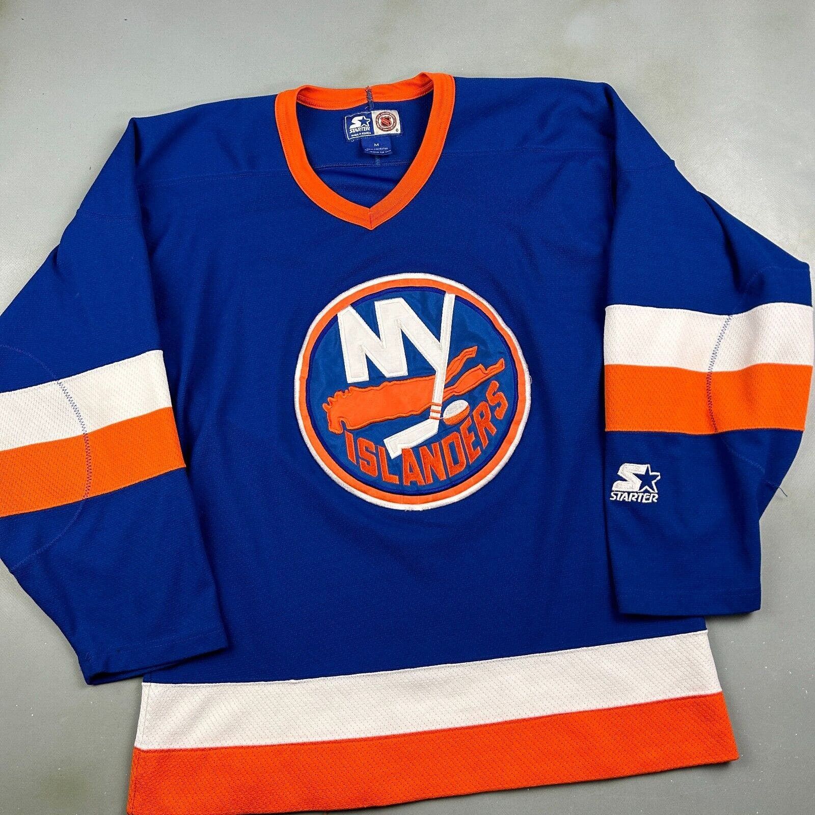 Starter VINTAGE 90s | NY Islanders Starter Hockey Jersey sz M Adult Size US M / EU 48-50 / 2 - 2 Thumbnail