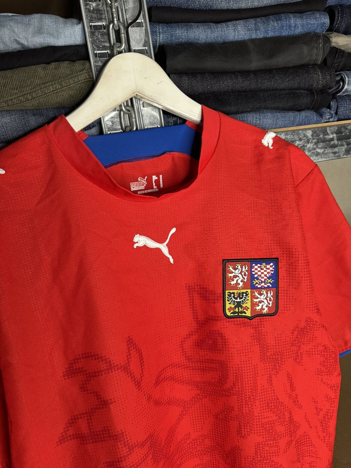 Puma Puma Czech Republic Home football shirt CESKA 2006/08 Size M Size US M / EU 48-50 / 2 - 3 Thumbnail