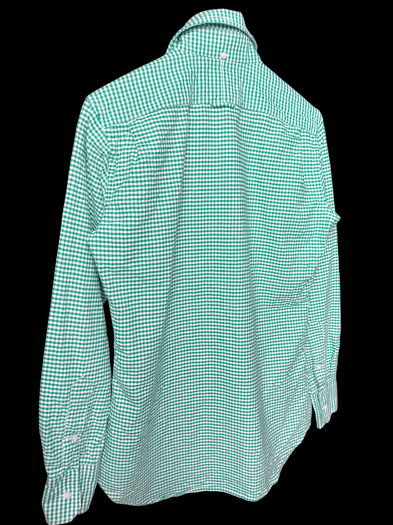 Thom Browne Thom Browne New York Green Check Button ups shirt Size US S / EU 44-46 / 1 - 8 Thumbnail