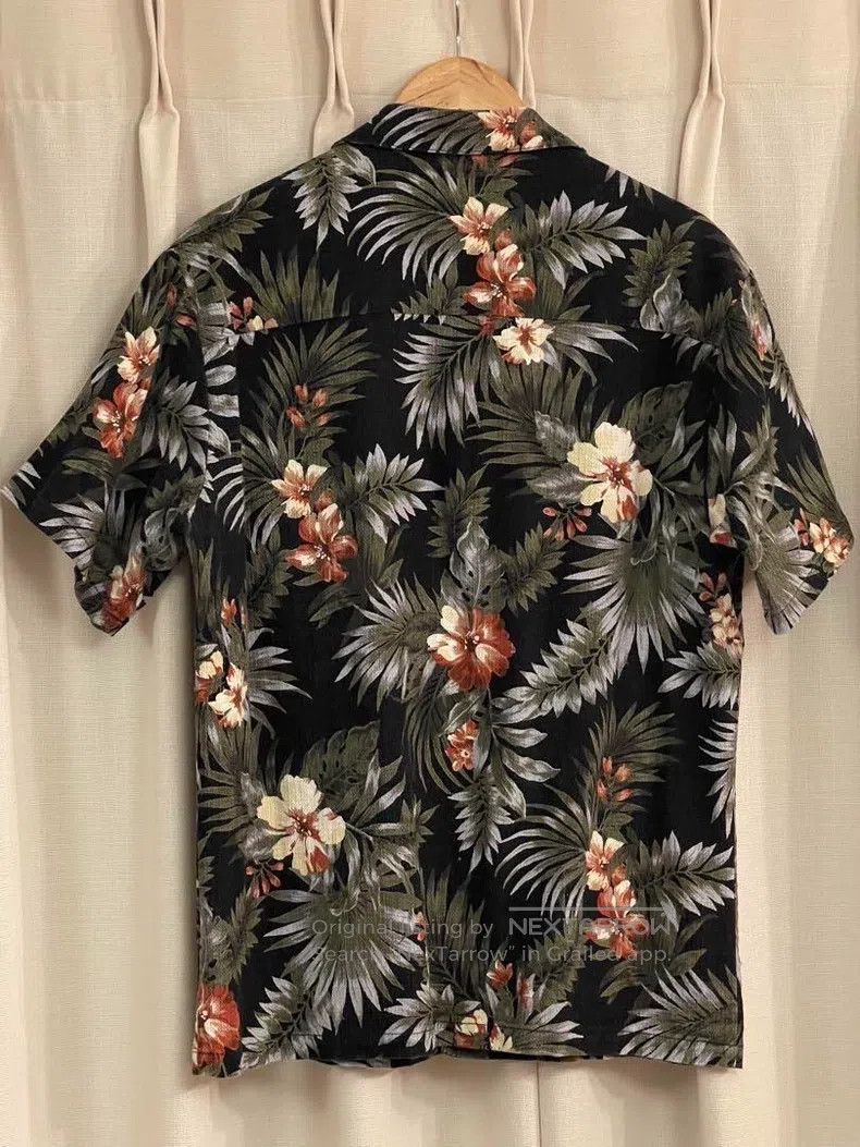 Neighborhood Neighborhood Floral Thorns Hawaiian Short Sleeve Shirt Size US L / EU 52-54 / 3 - 2 Thumbnail