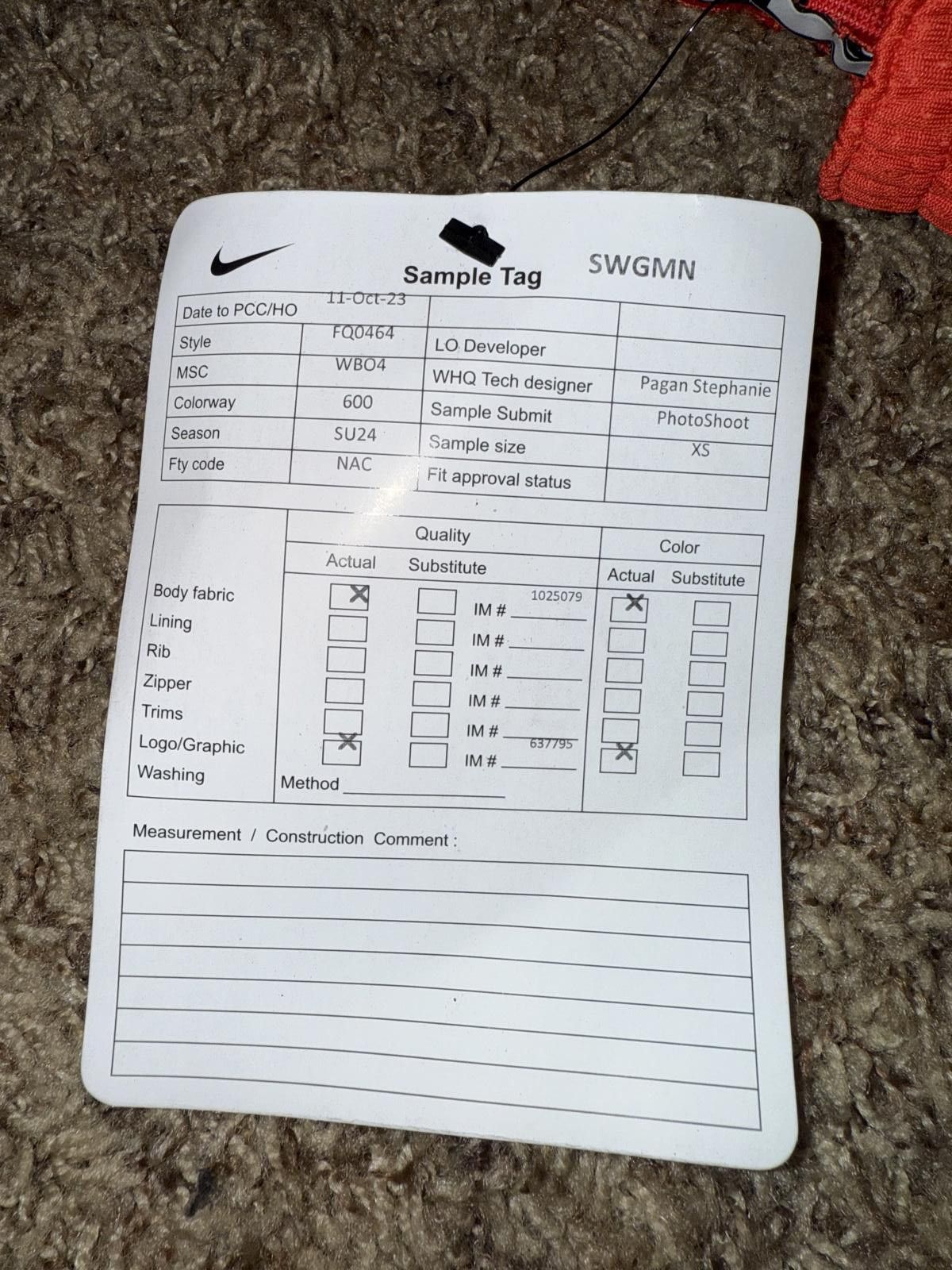Nike Nike Men’s Canada Limited Nike Basketball Shorts Sample Size US 28 / EU 44 - 11 Thumbnail
