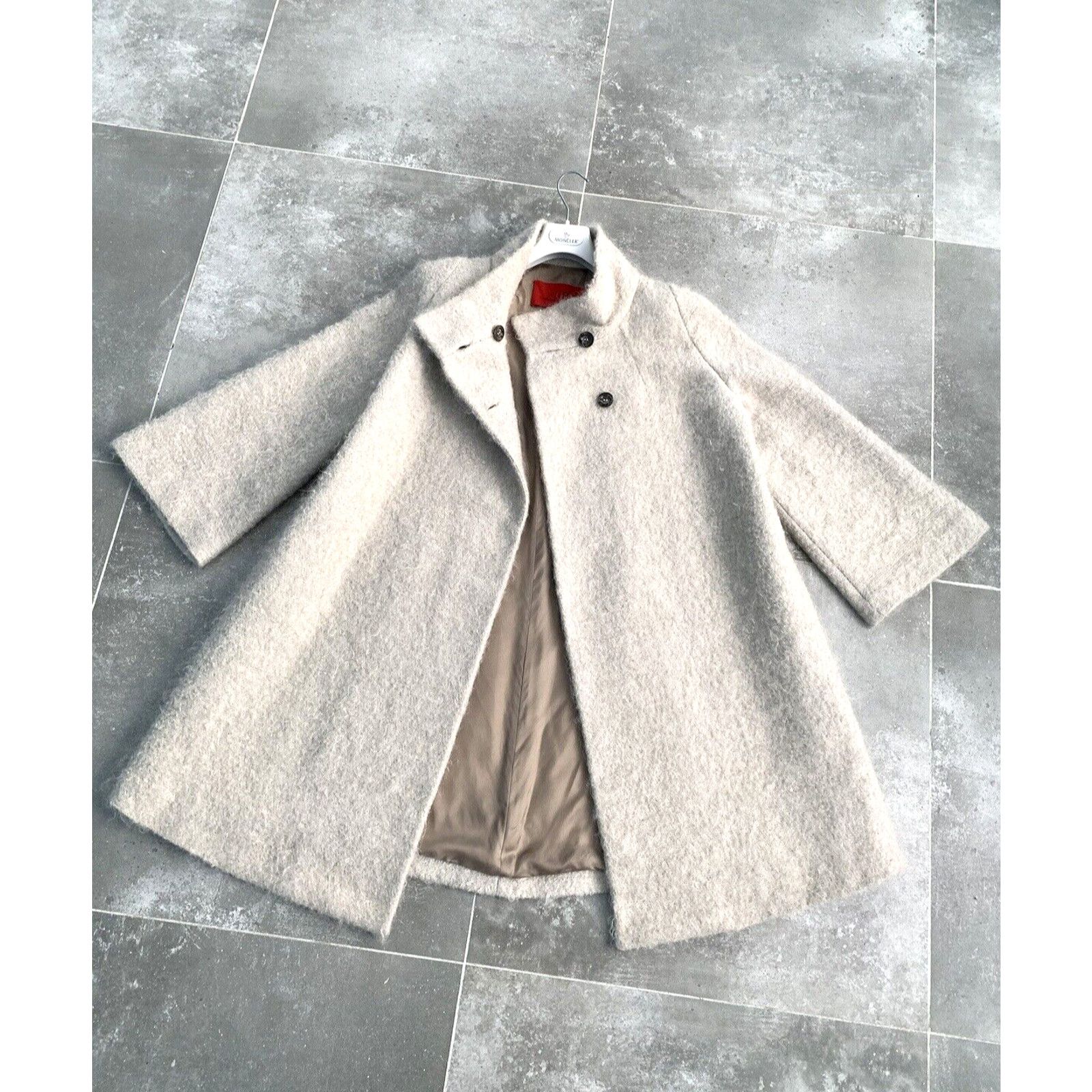Carolina Herrera Women's CAROLINA HERRERA Mohair Trench Coat Jacket M / 12 Size M / US 6-8 / IT 42-44 - 2 Thumbnail