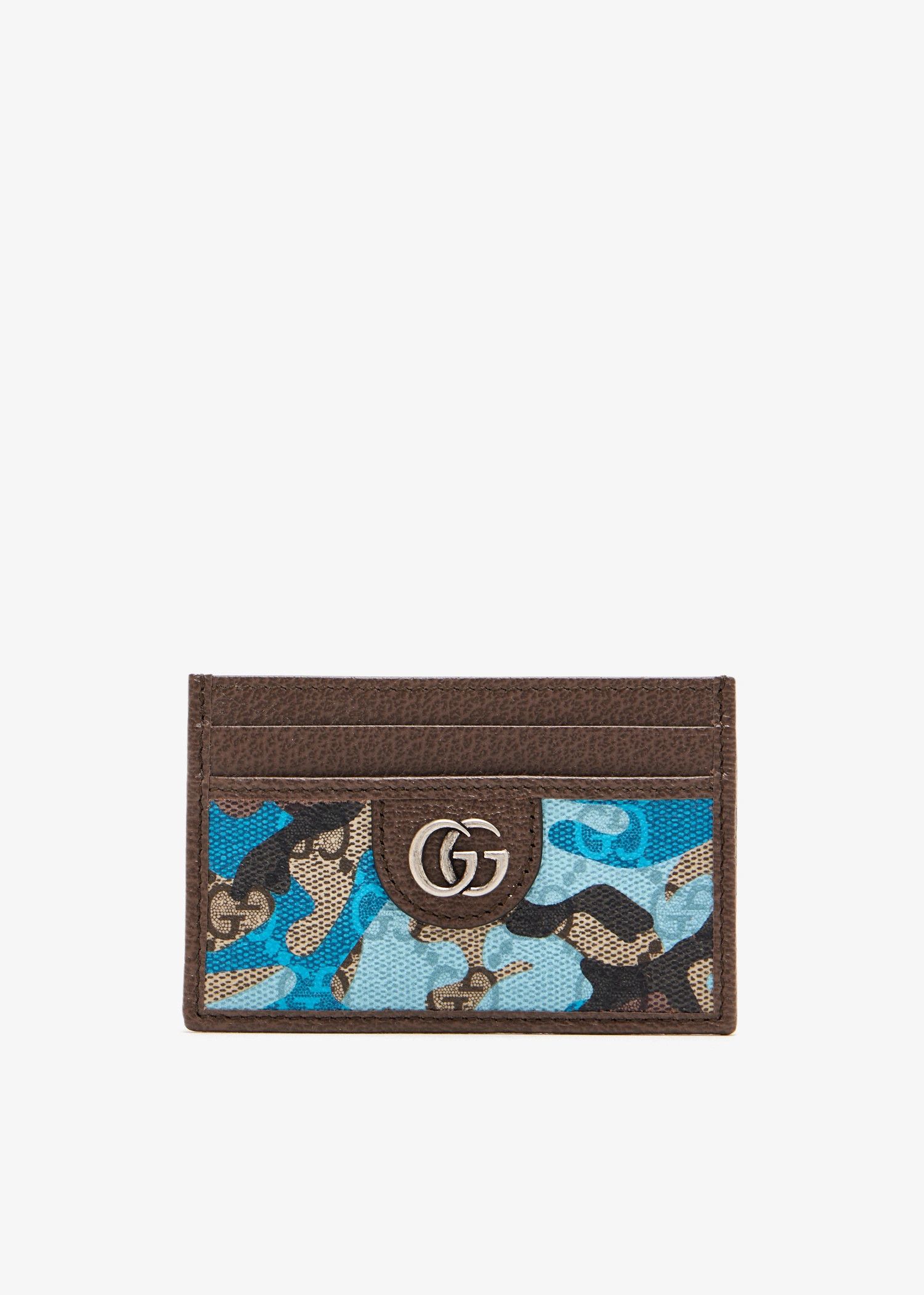 Gucci Gucci GG Camouflage Card Holder Size ONE SIZE - 1 Thumbnail