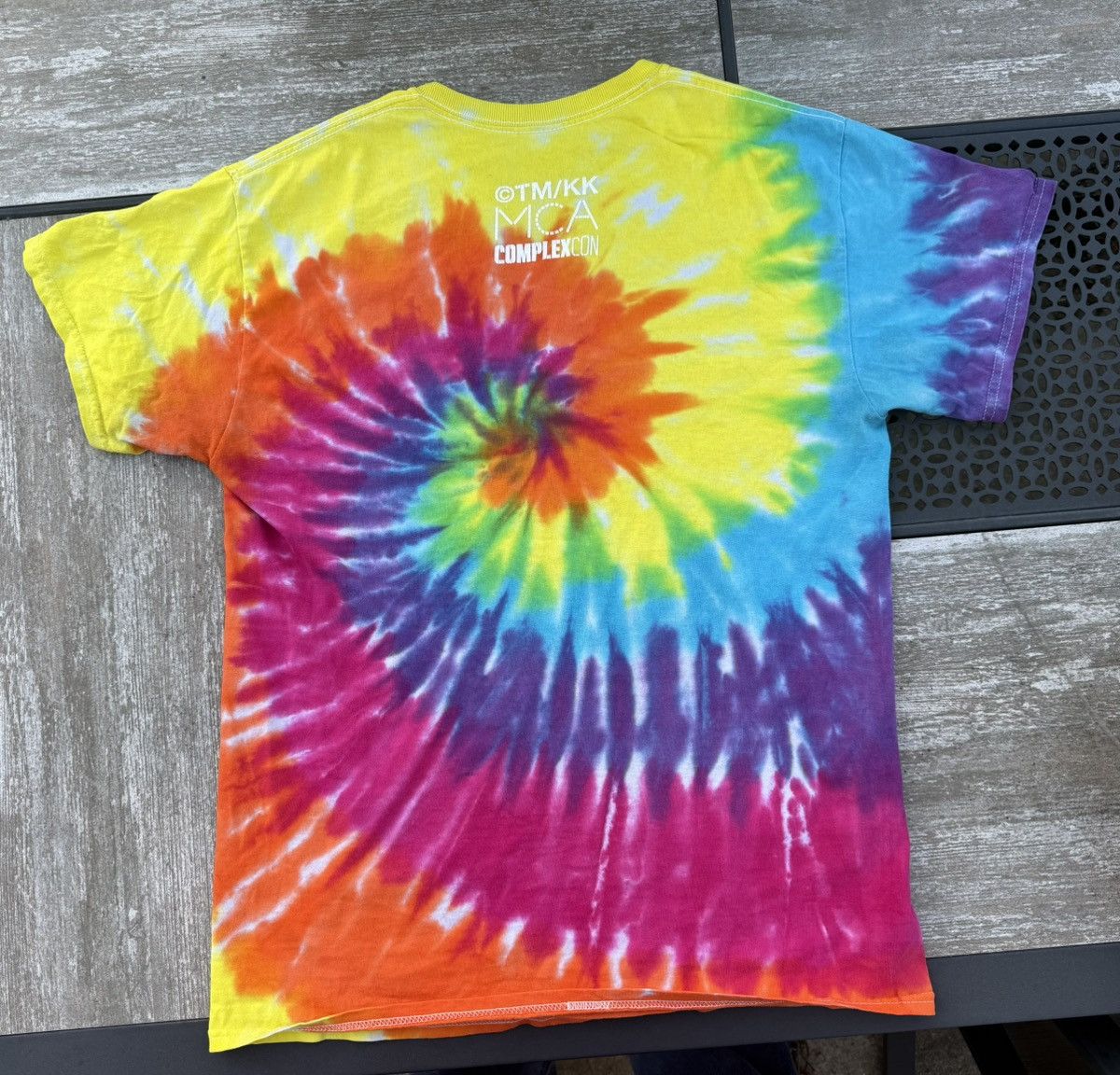 Takashi Murakami 2016 Takashi Murakami ComplexCon Tie-Dye Chicago Tee Size US M / EU 48-50 / 2 - 4 Thumbnail