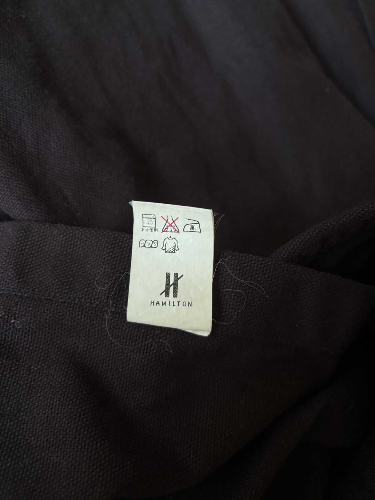 Issey Miyake Issey Miyake Maroon Shirt Jacket Size US L / EU 52-54 / 3 - 6 Thumbnail
