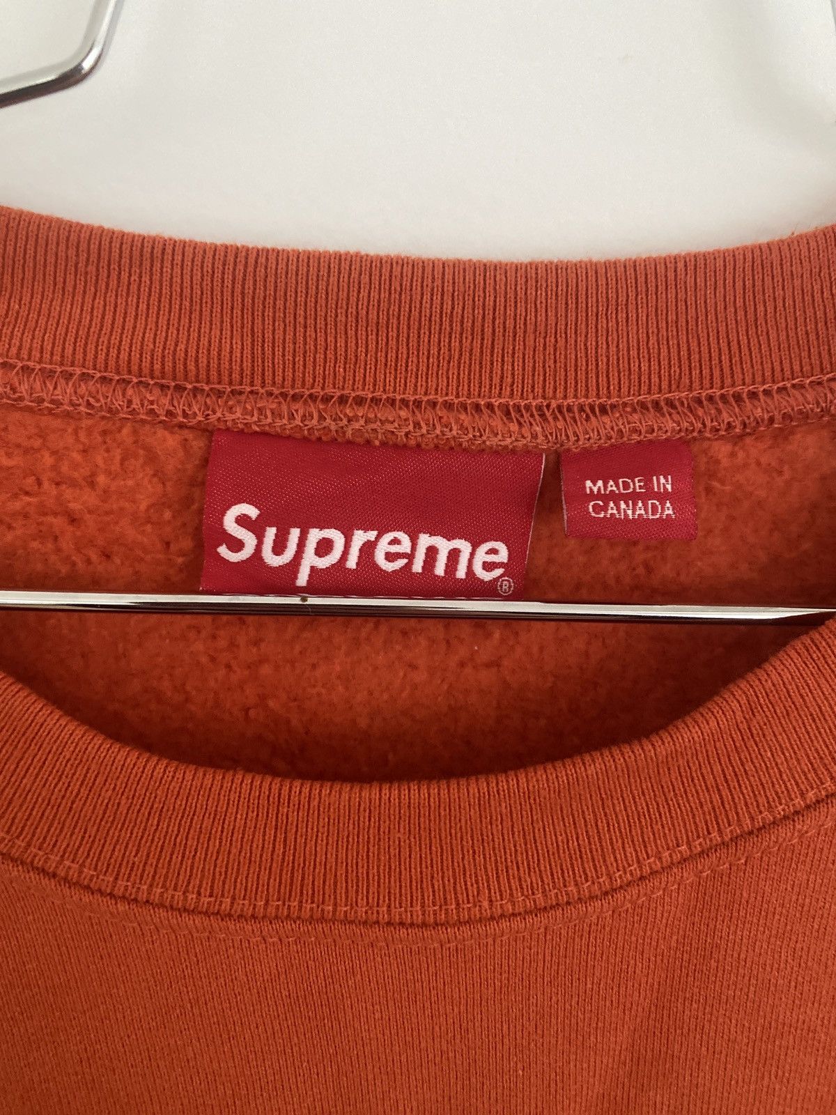 Supreme Supreme small box logo crewneck Size US XL / EU 56 / 4 - 4 Thumbnail