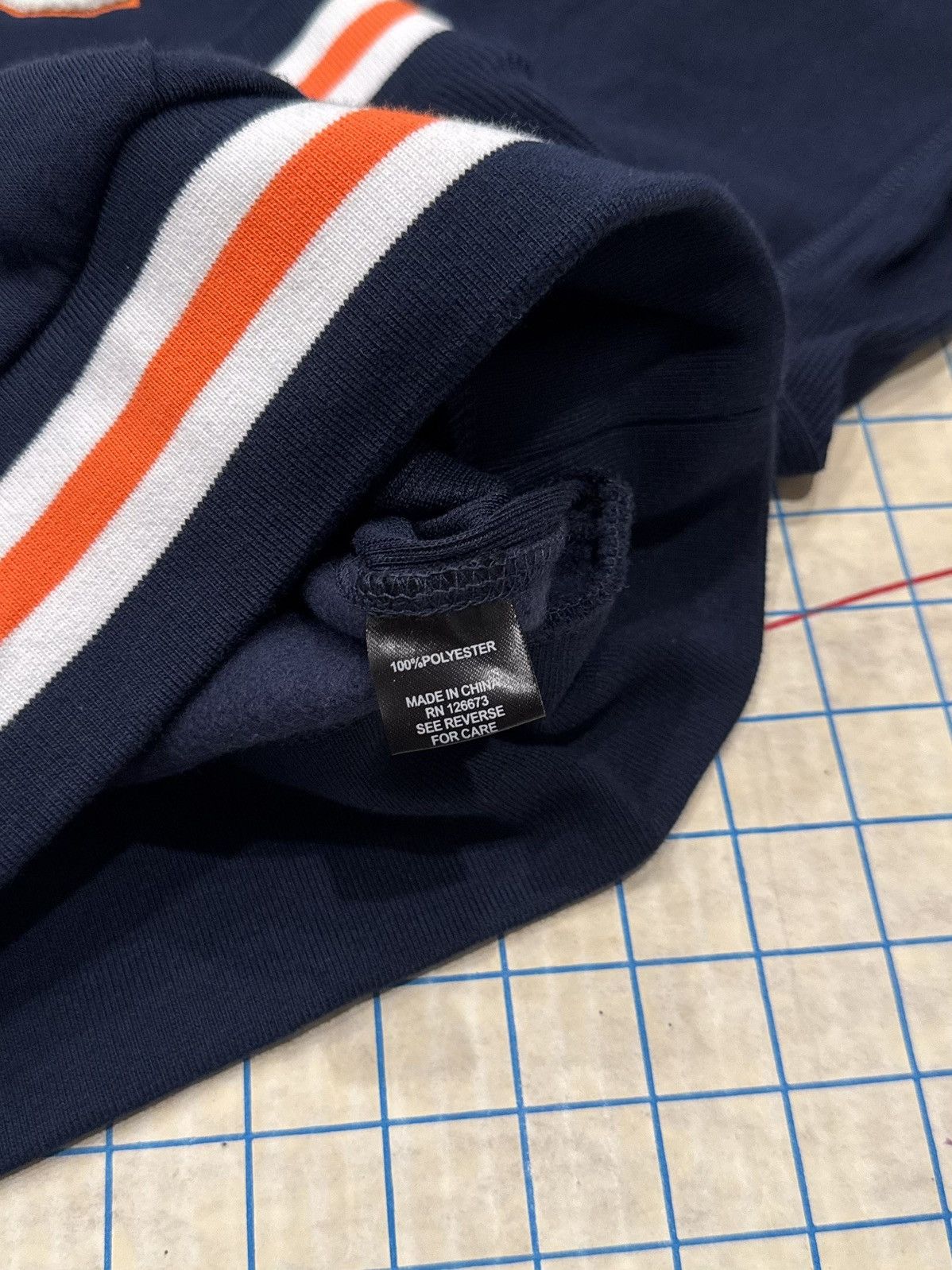 NFL NFL Team Apparel Chicago Bears Pull Over Hoodie Navy Fits XL Size US XL / EU 56 / 4 - 7 Thumbnail