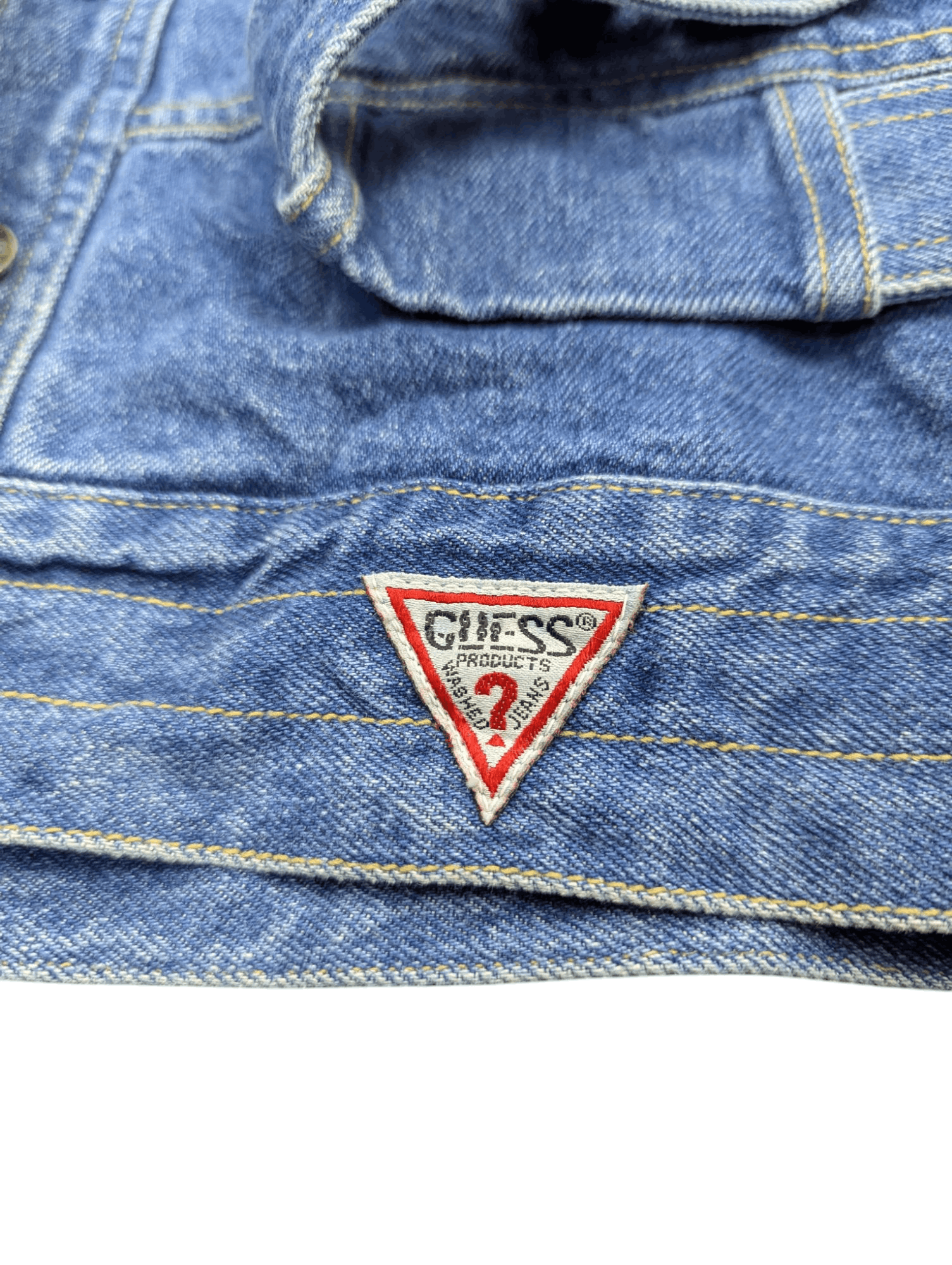 Georges Marciano Vintage 90s Georges Marciano By Guess Denim Jacket Size US M / EU 48-50 / 2 - 5 Thumbnail