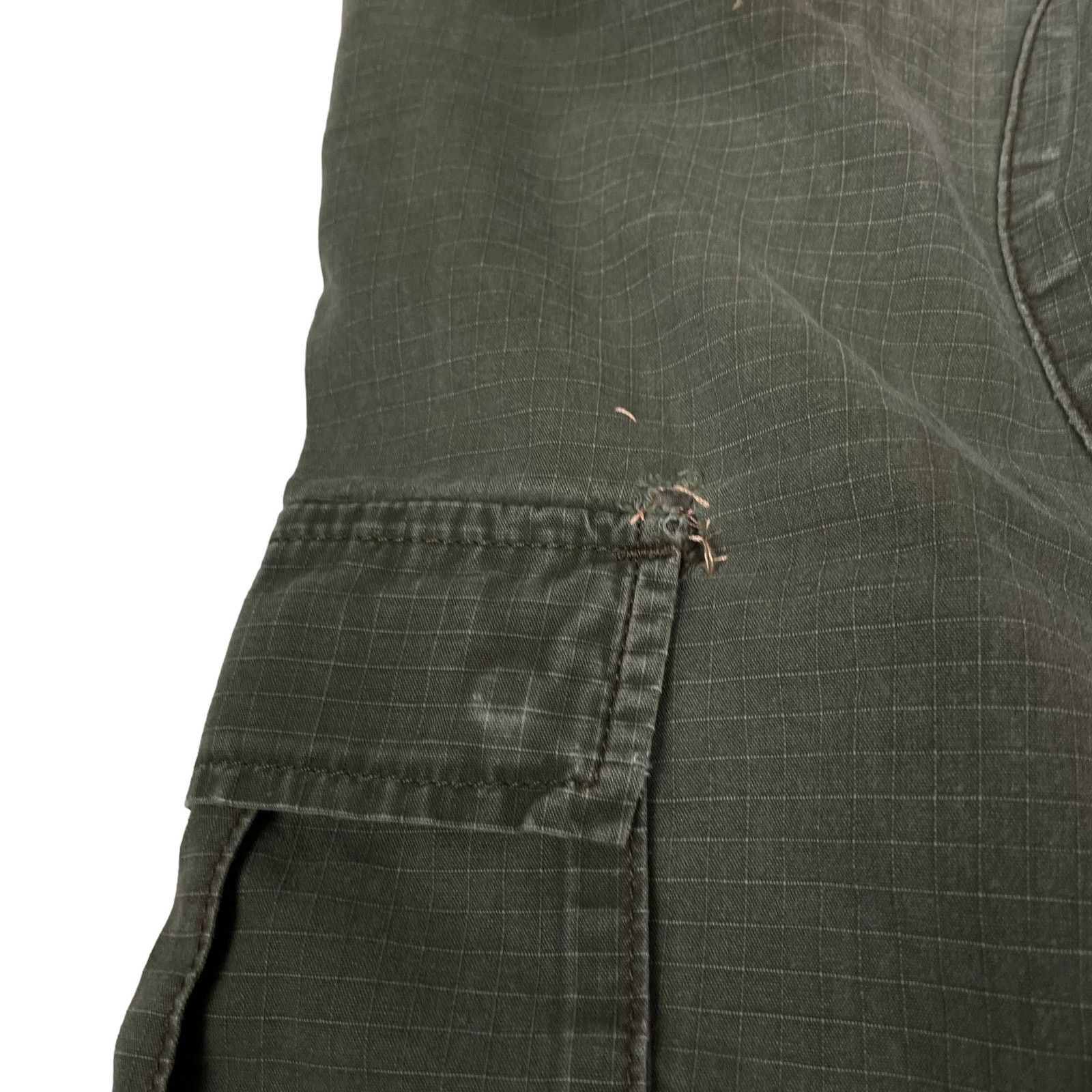 Carhartt Carhartt Men's Olive Green Cotton Cargo Aviation Pant 31x34 Size US 31 - 10 Thumbnail