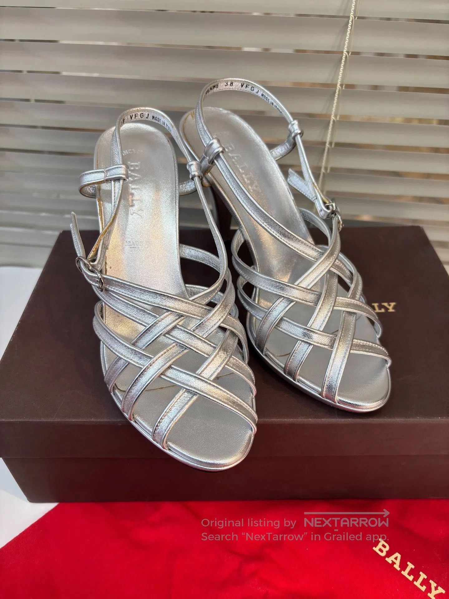 Bally Bally Silver High. Size US 7 / IT 37 - 4 Thumbnail