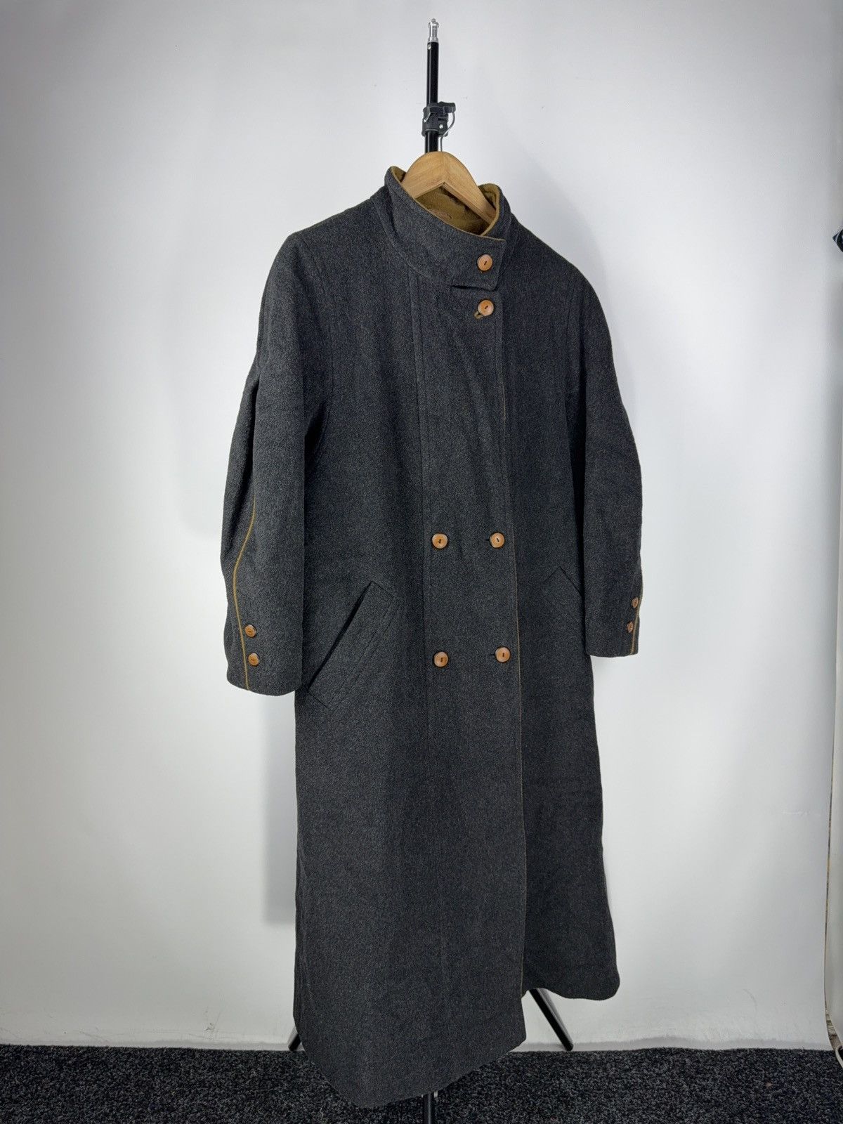 Japanese Brand Vintage 80s West Germany Coat Tranche Japanese style CDG Size US S / EU 44-46 / 1 - 1 Thumbnail
