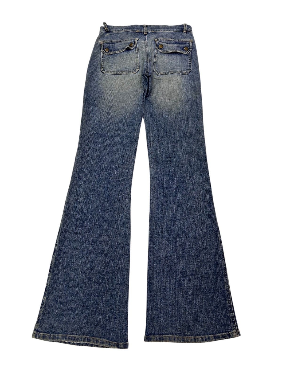 Vintage 💥Vintage Sky Denim Punk Bush Pant Jeans Size US 29 - 2 Thumbnail