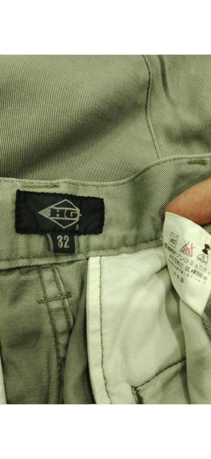 Hysteric Glamour Vintage Hysteric Glamour Cargo Short size 31 inches Size US 31 - 5 Thumbnail