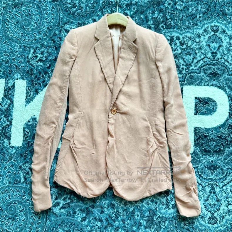 Rick Owens Rick Owens Silk blazer Size XS / US 0-2 / IT 36-38 - 1 Thumbnail
