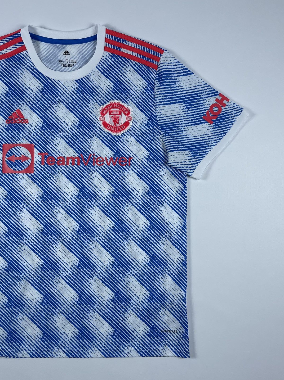 Adidas Adidas Manchester United 2021/22 Soccer Jersey Football Tee Size US L / EU 52-54 / 3 - 2 Thumbnail