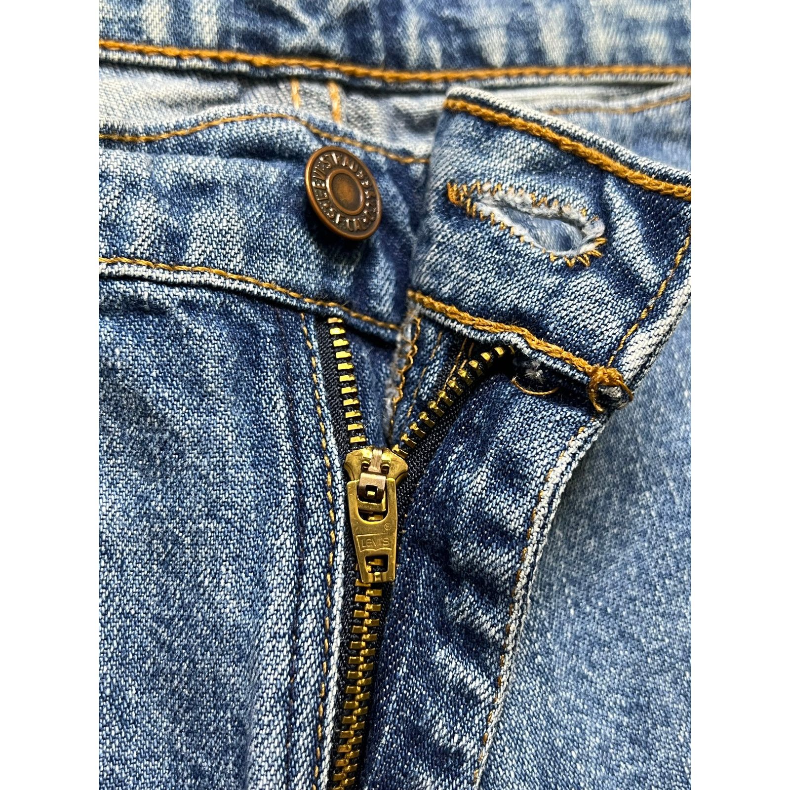 Levi's Vintage 80s Levi’s Carpenter Workwear Jeans 38x31 Retro Size US 38 / EU 54 - 3 Thumbnail