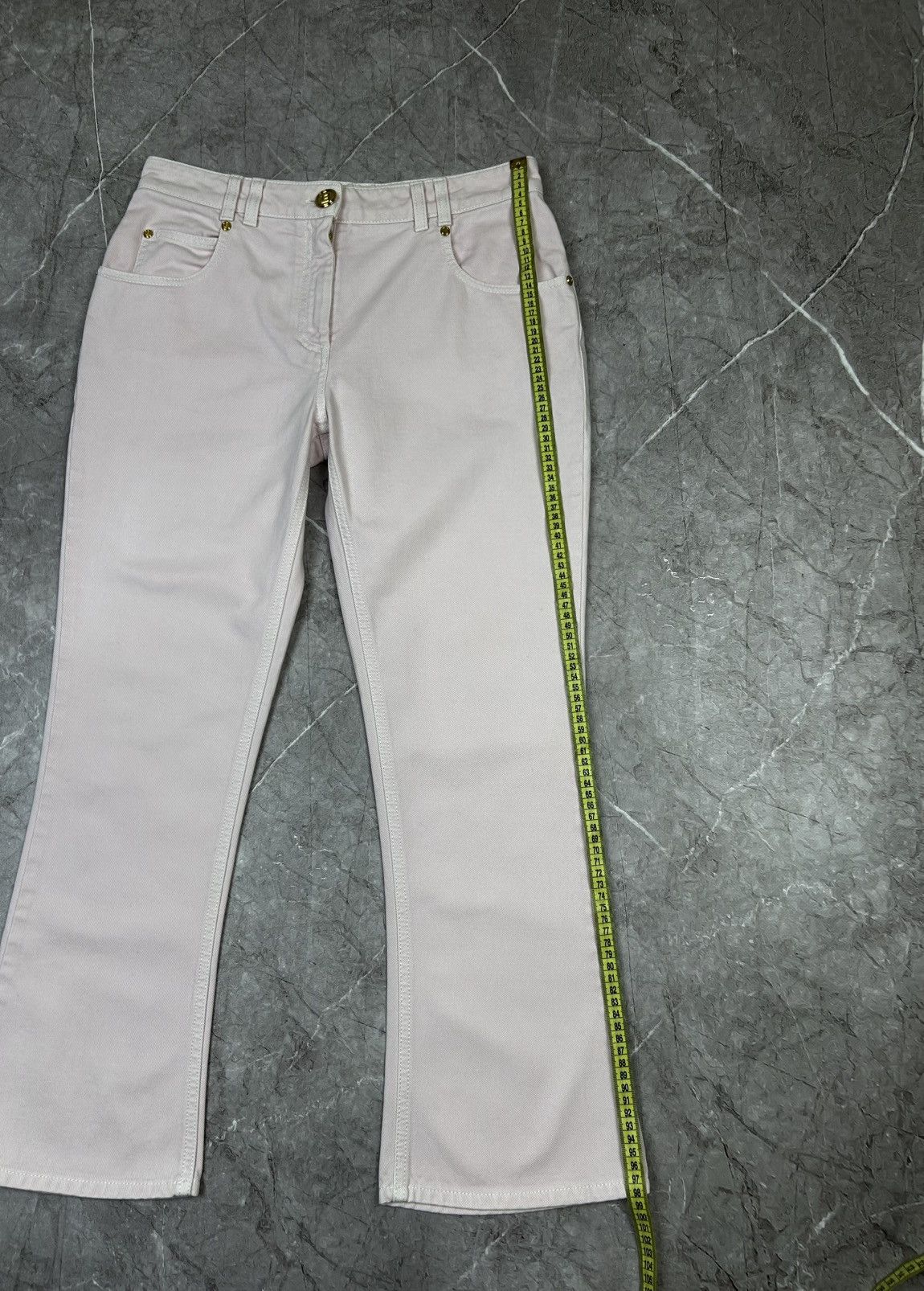 Balmain Balmain Parish Jeans Pink Size 30" / US 8 / IT 44 - 13 Thumbnail