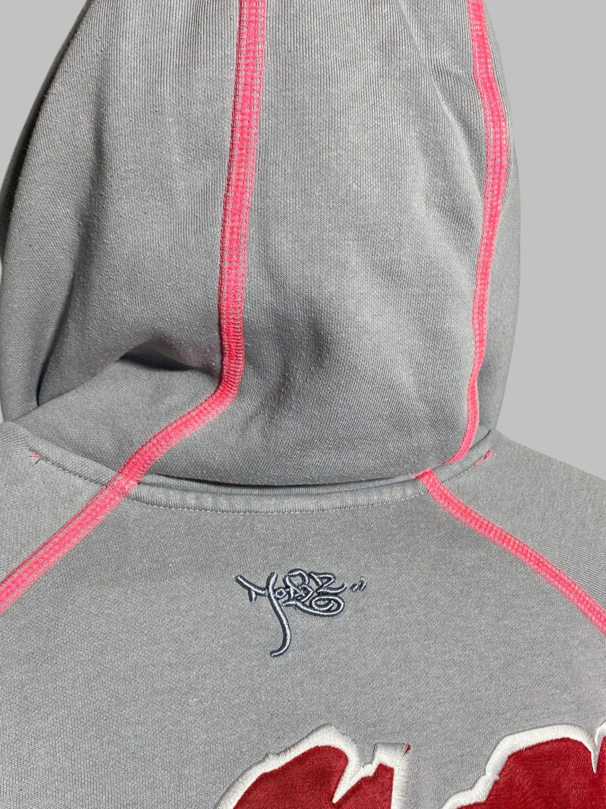Nike 🔥 2000s NIKE BASKETBALL RARE HOODIE 3D LOGO CONTRAST STITCH Size US M / EU 48-50 / 2 - 18 Thumbnail