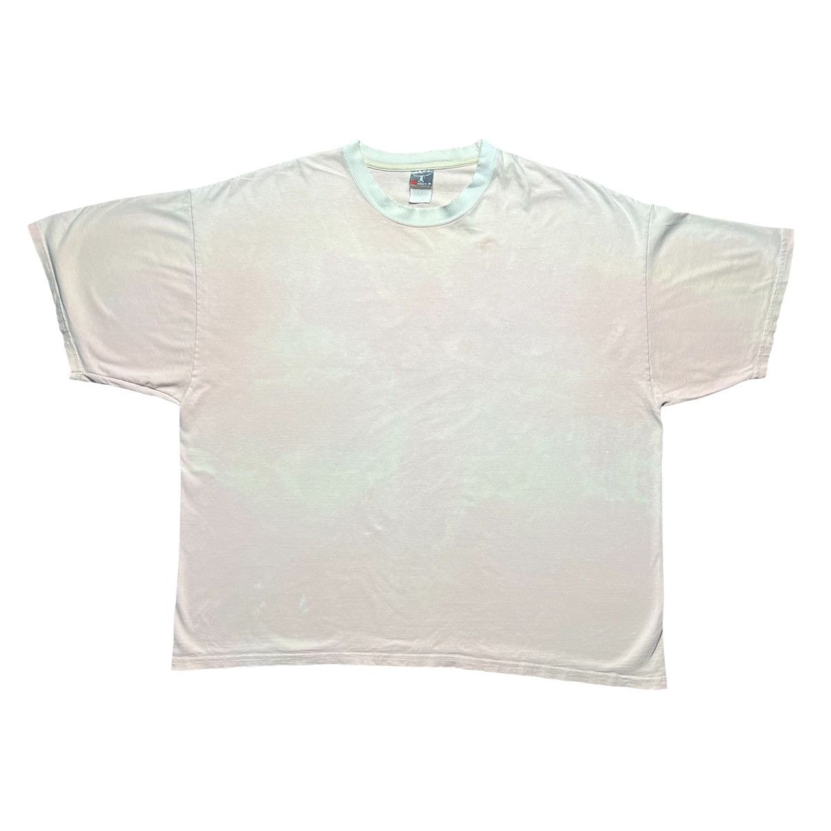 Vintage Oversized Faded Two Tone Blank T-Shirt
