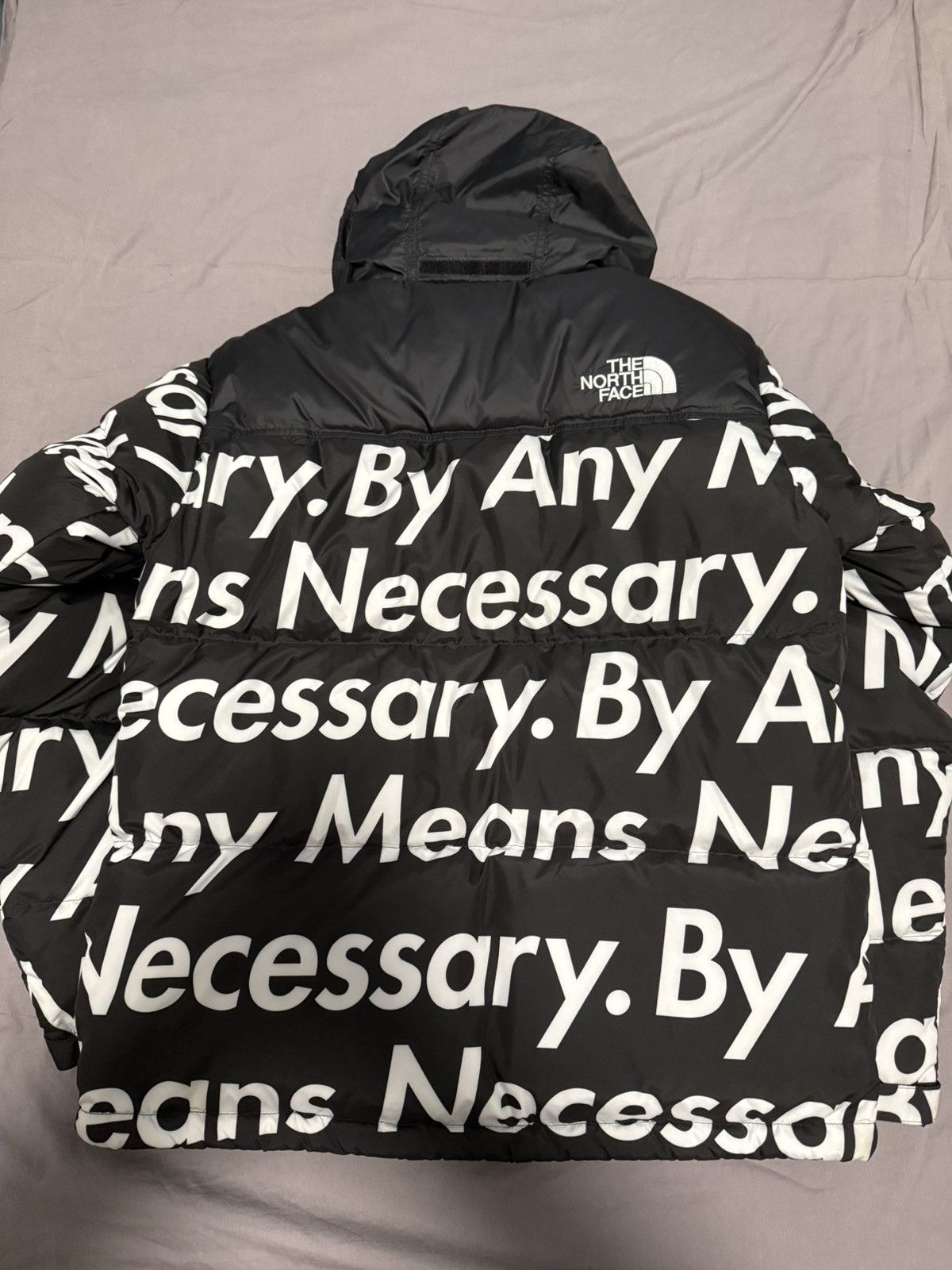 Supreme × The North Face Supreme tnf north face black bamn by any means nuptse jacket Size US M / EU 48-50 / 2 - 5 Thumbnail