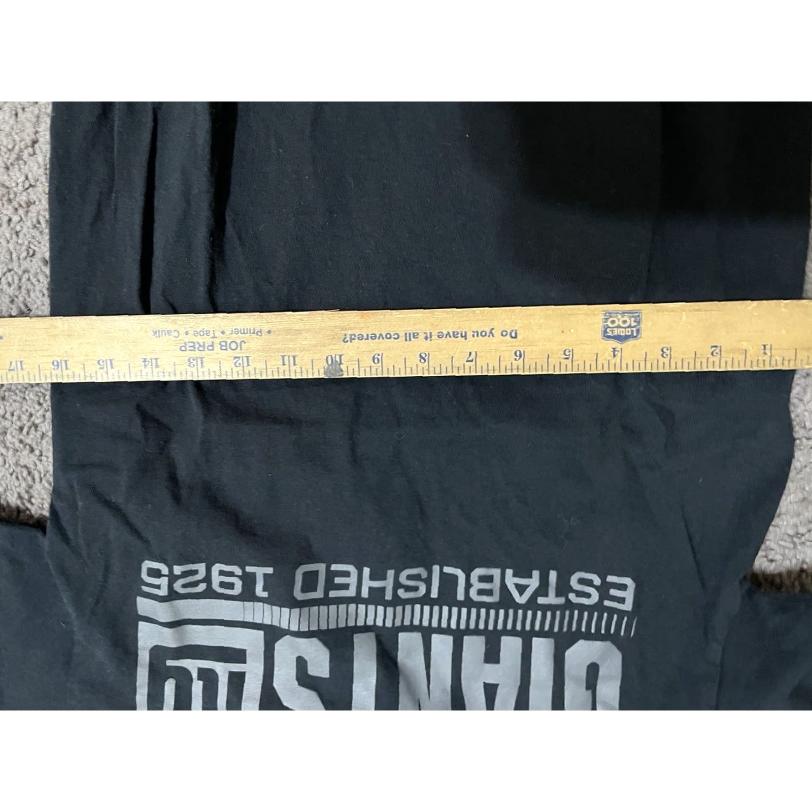 Vintage New York Giants Black Team Apparel Shirt Mens Small Black Nike Size US S / EU 44-46 / 1 - 5 Thumbnail
