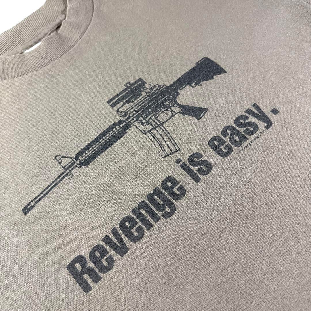 Bounty Hunter AK-47 “Revenge is easy” 90’s tee Size US M / EU 48-50 / 2 - 3 Thumbnail