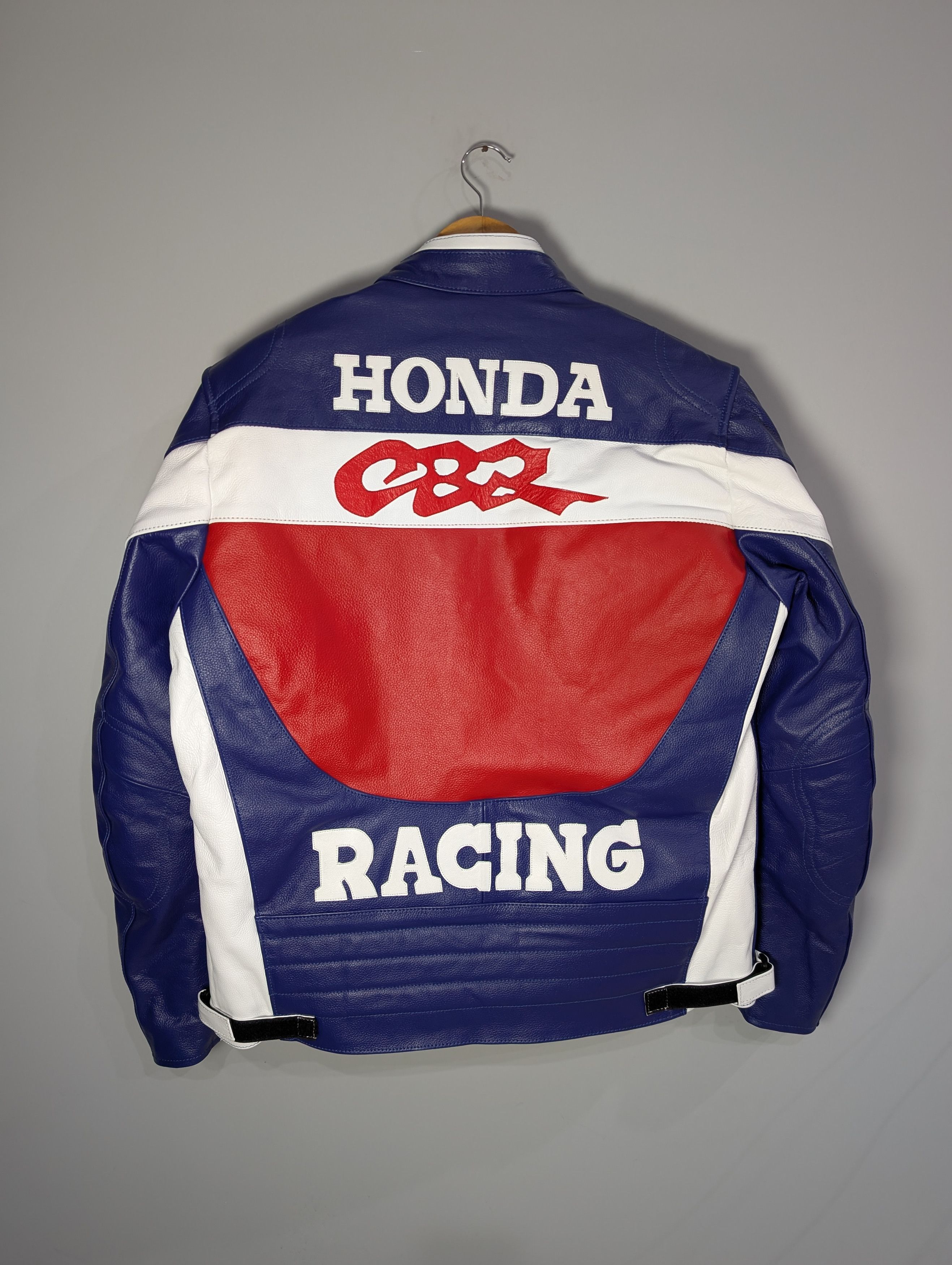 Vintage 🔥Honda🔥 Vintage 90s Leather Jacket Streetwear Size XL / US 12-14 / IT 48-50 - 2 Thumbnail