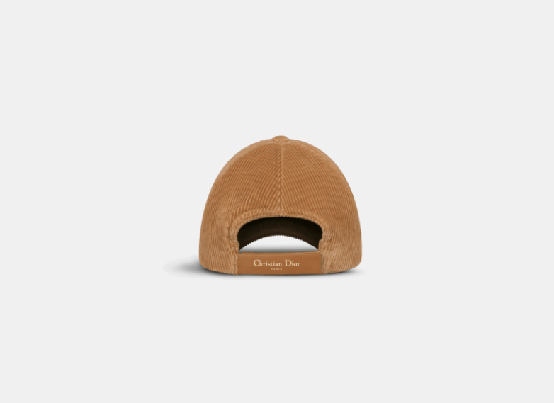 Dior o1w1db11125 45DPV9 Size: OS / D-Player Hat / Cap in Camel Size ONE SIZE - 3 Thumbnail