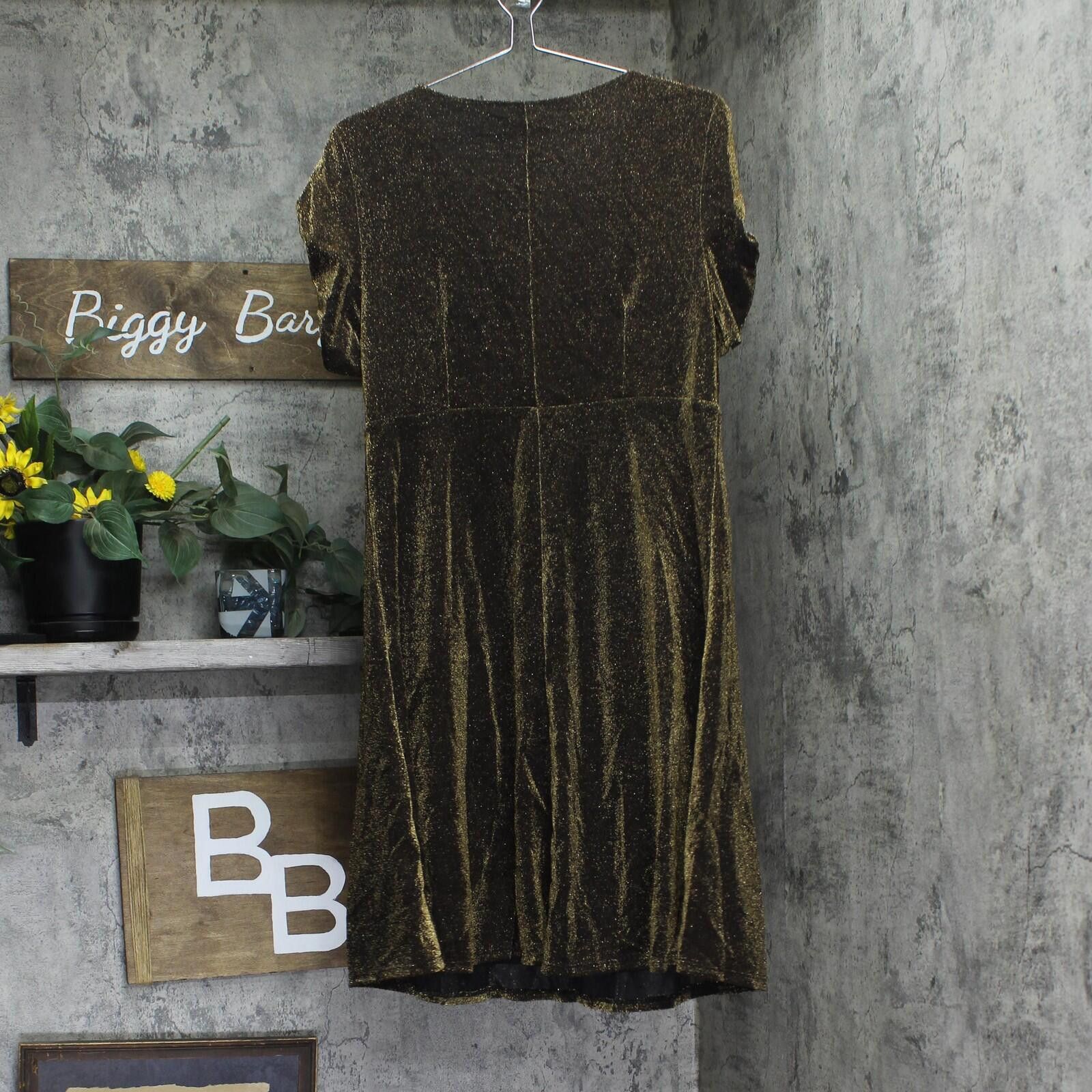 Tommy Hilfiger Nwt Tommy Hilfiger Dress A4ik118e Bronze Brown / Black 12 Size XL / US 12-14 / IT 48-50 - 2 Thumbnail