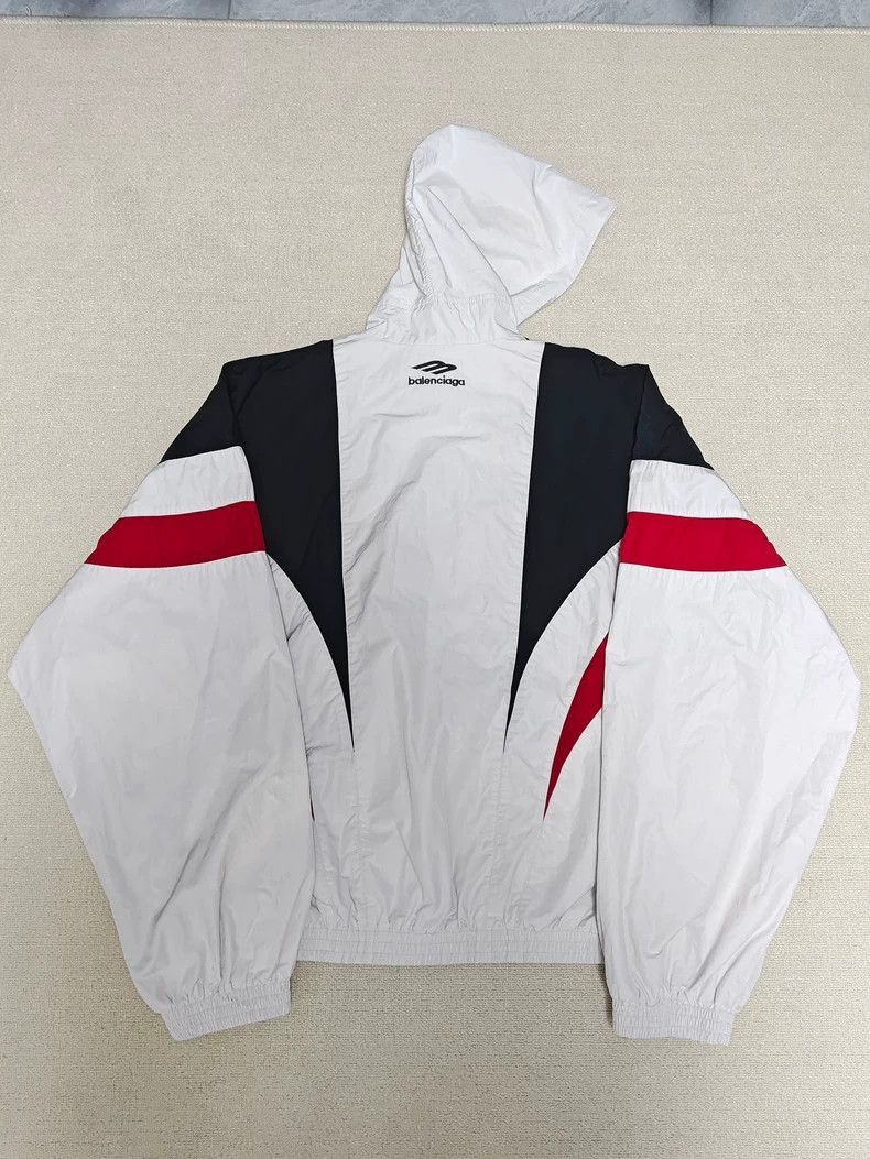 Balenciaga Balenciaga 24SS red and white SPORTS 3B splicing Sports hoo Size US S / EU 44-46 / 1 - 2 Thumbnail