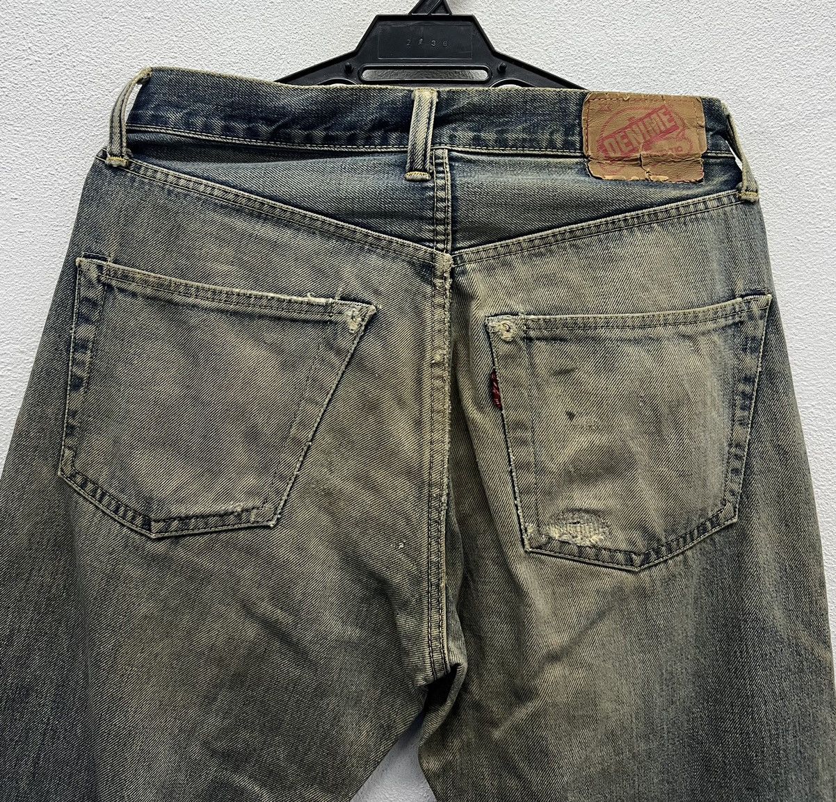 Japanese Brand × Vintage VINTAGE BASIC DENIME CLOTHING DENIM PANTS Size US 30 / EU 46 - 4 Thumbnail