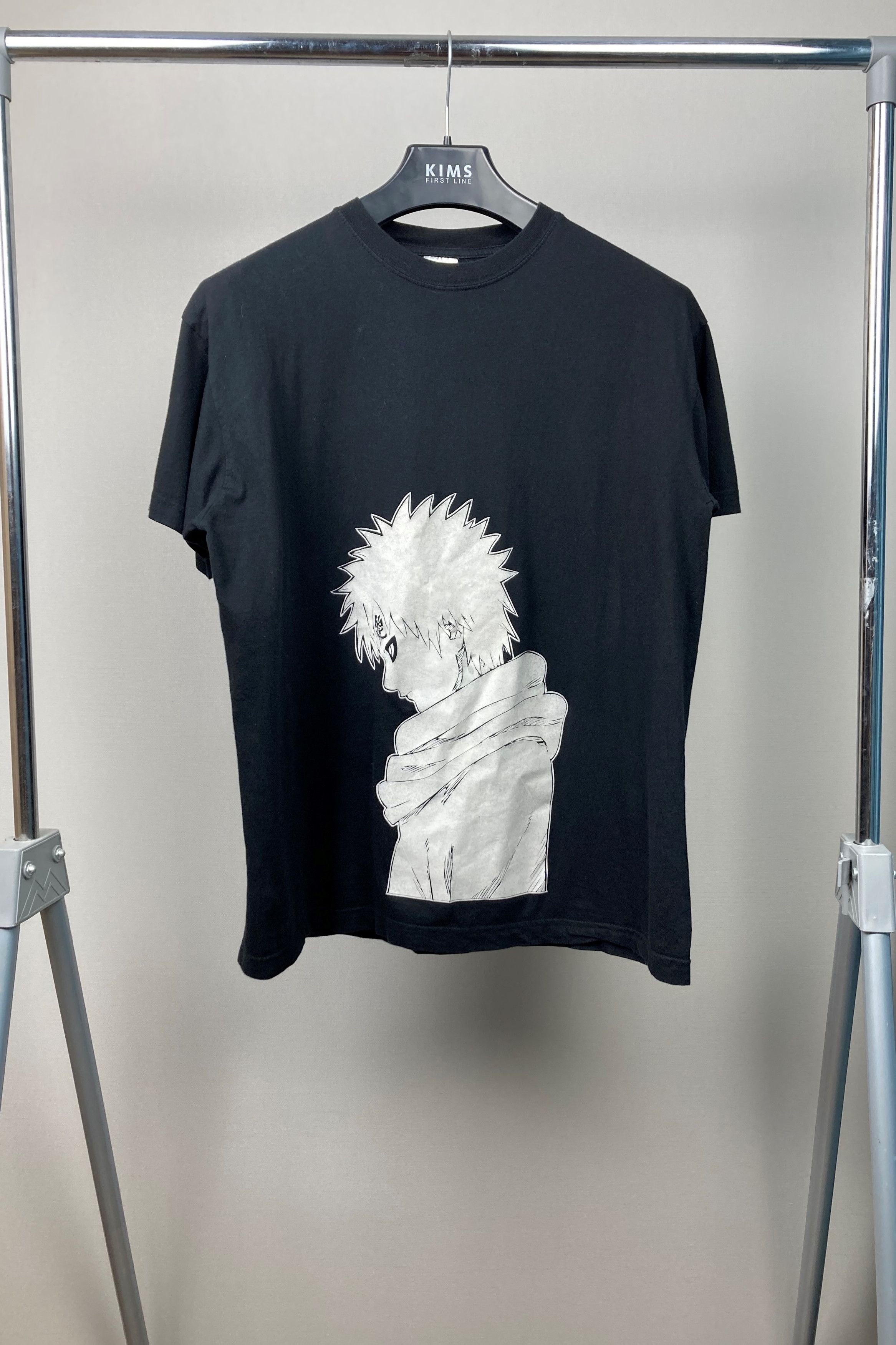 Anime Naruto Japanese Anima Rare Graphic Print Black Cotton Shirt Size US L / EU 52-54 / 3 - 1 Thumbnail