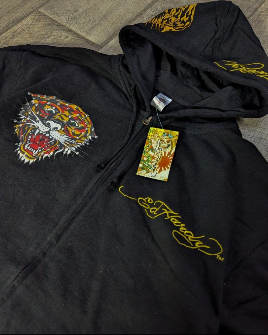 Ed Hardy NEW ED HARDY ZIP-UP by Christian Audigier FAST SALE Size US XL / EU 56 / 4 - 4 Thumbnail