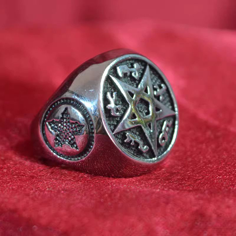 Jewelry Hip-hop Jewelry Rings Open Size Chrome Ring (Size 7-13) Size ONE SIZE - 6 Thumbnail