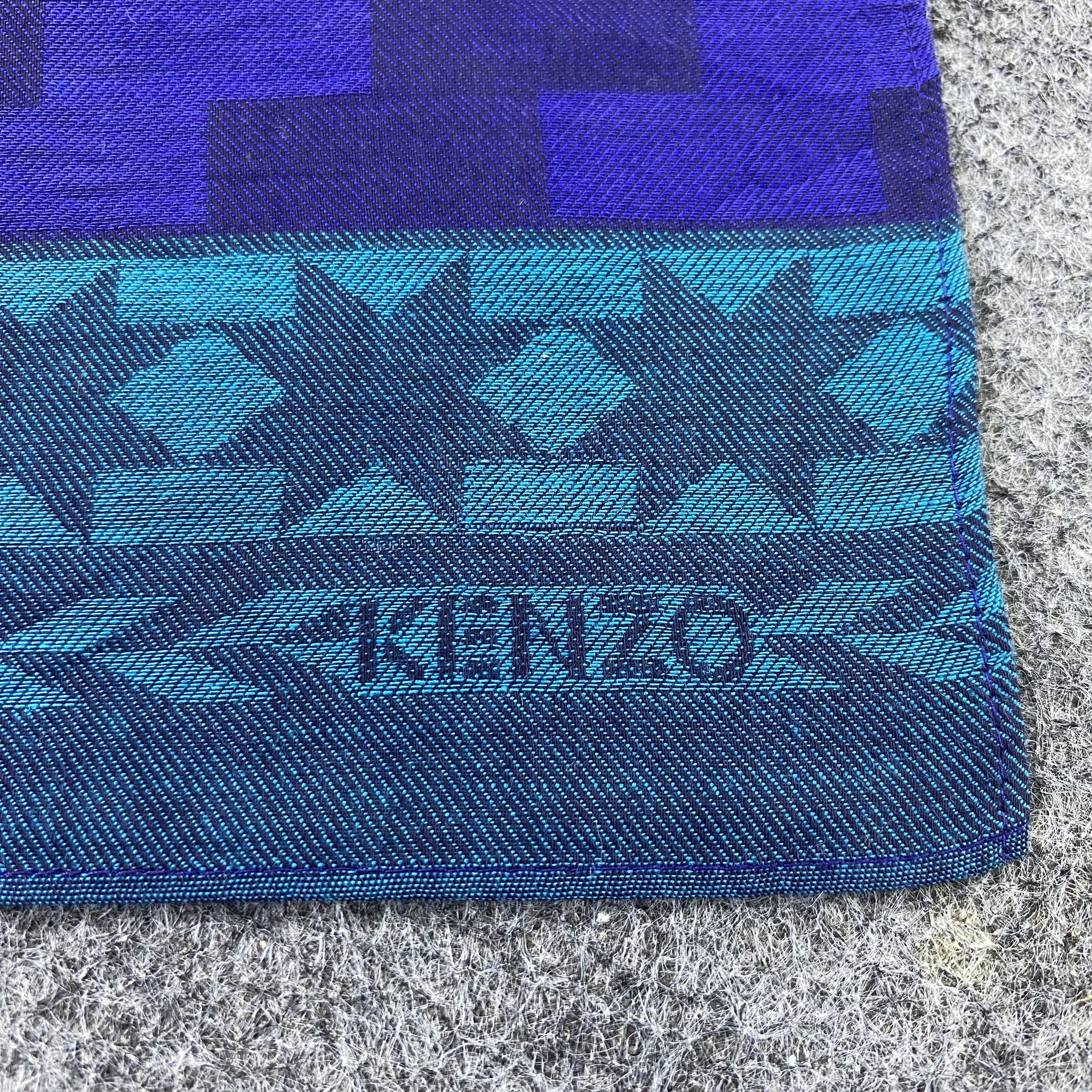 Kenzo Kenzo Handkerchief Neckerchief Bandana-B1617 Size ONE SIZE - 7 Thumbnail