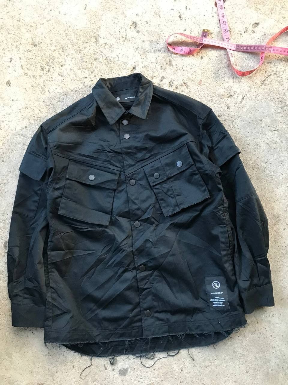 GU × Undercover Gu Undercover Black Jacket Size US S / EU 44-46 / 1 - 1 Thumbnail