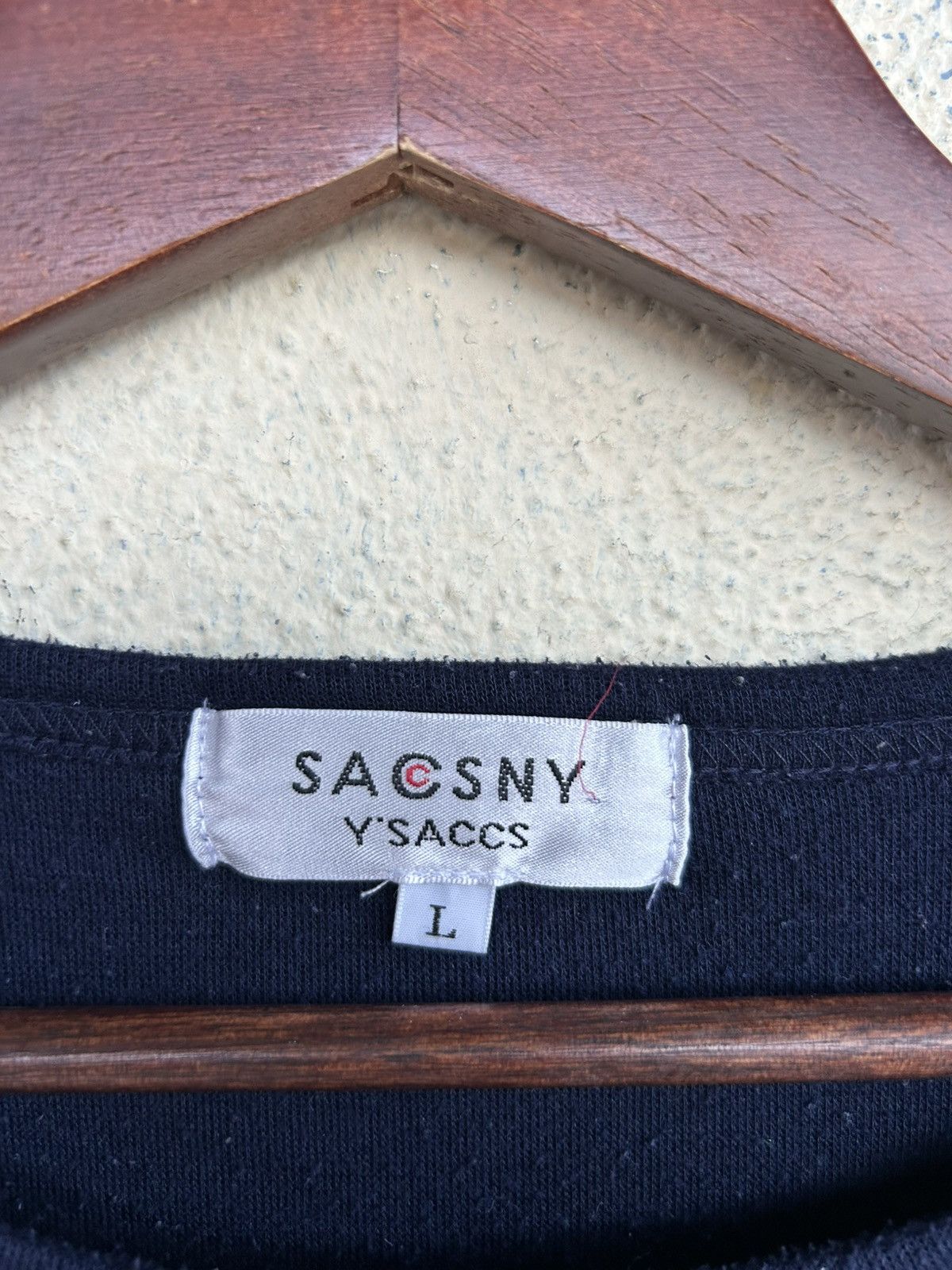Japanese Brand × Yohji Yamamoto Sacsny Y’saccs Polkadot Long Sleeves Tshirt Size L / US 10 / IT 46 - 7 Thumbnail