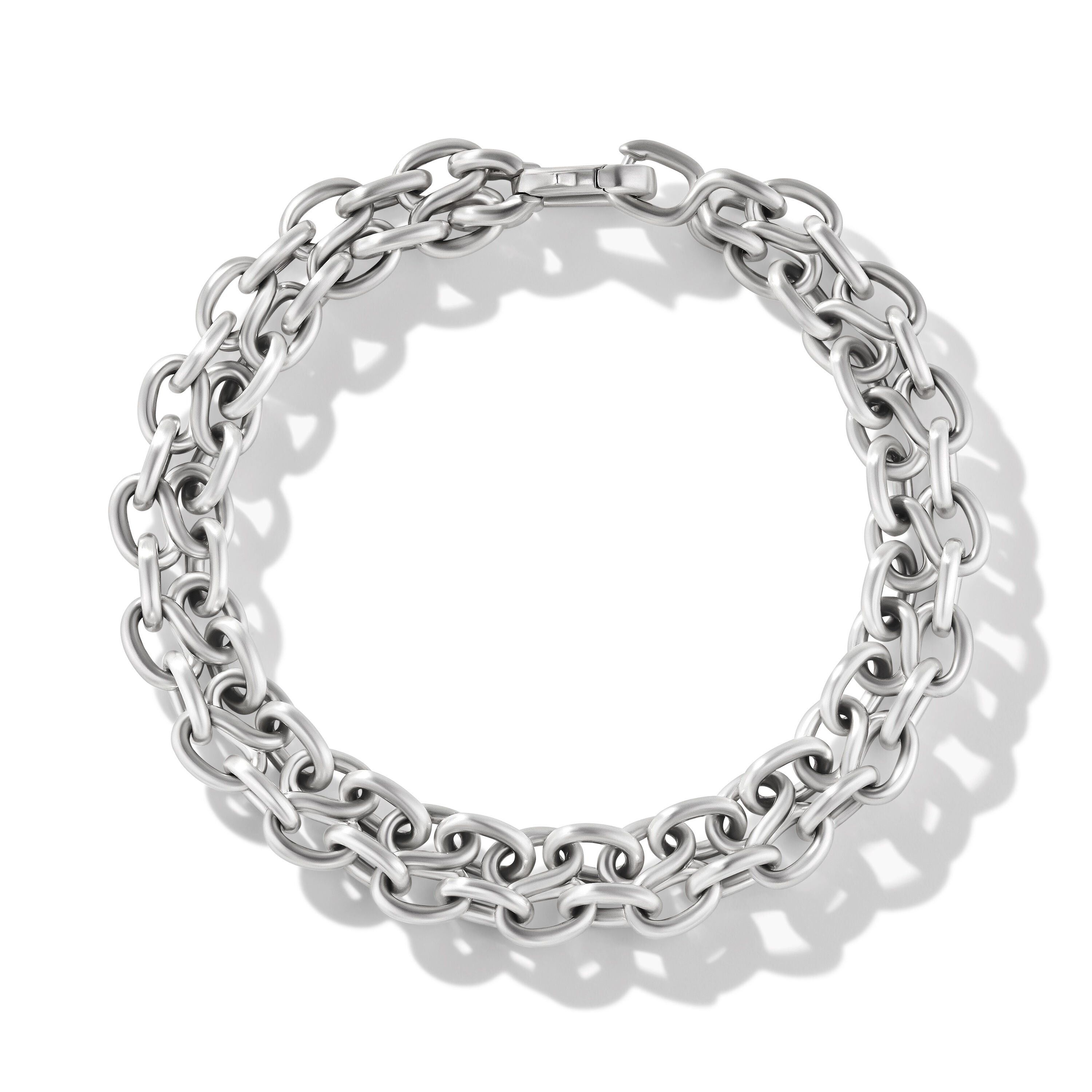 David Yurman o1w1db10526 B35014M /Size: M/Chain Bracelet in Silver Size ONE SIZE - 2 Thumbnail