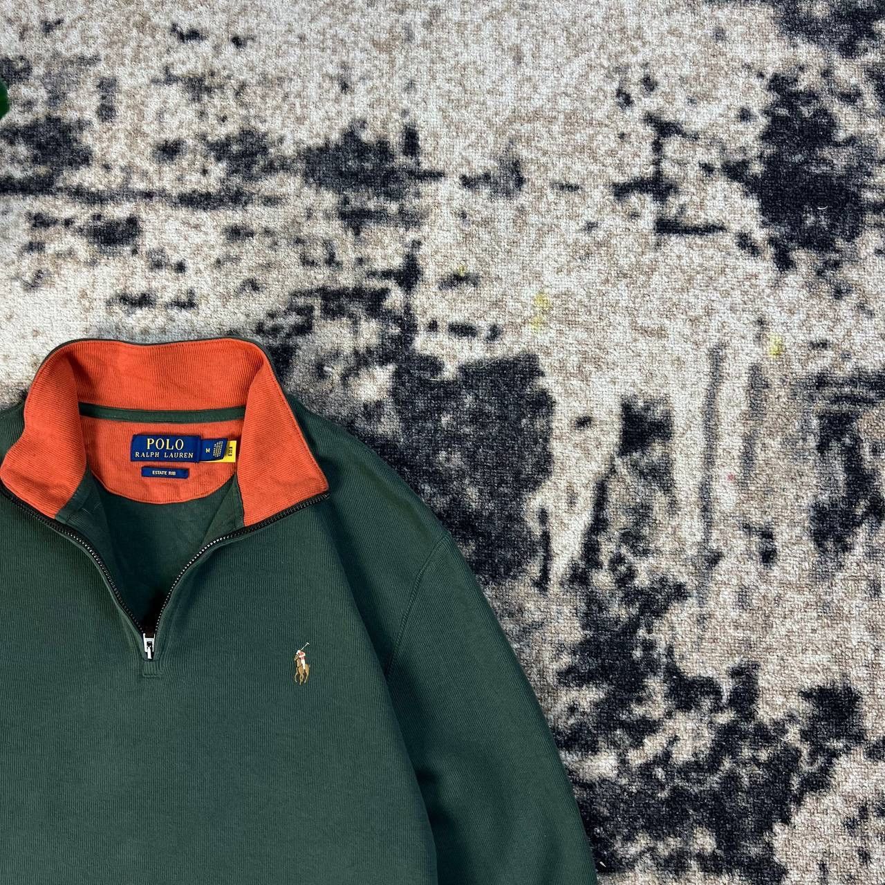 Polo Ralph Lauren Polo Ralph Lauren Luxury Quarter Zip Up Mini Logo Sweater Size US M / EU 48-50 / 2 - 2 Thumbnail